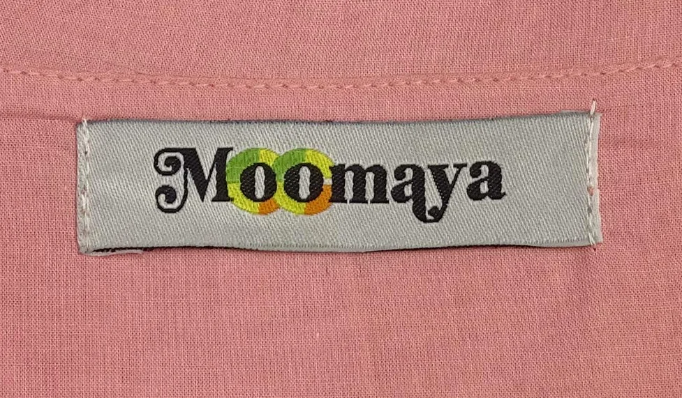 Moomaya Camison De Manga Larga De Algodon Estampado con Botones Y Camison