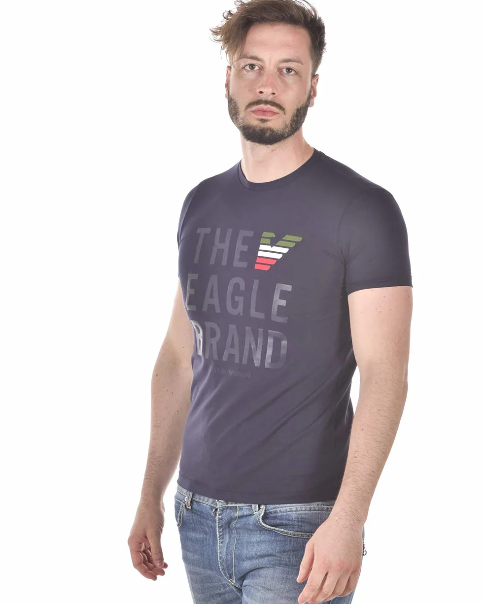 Emporio Armani Camiseta negra 8N1TE81JUVZ