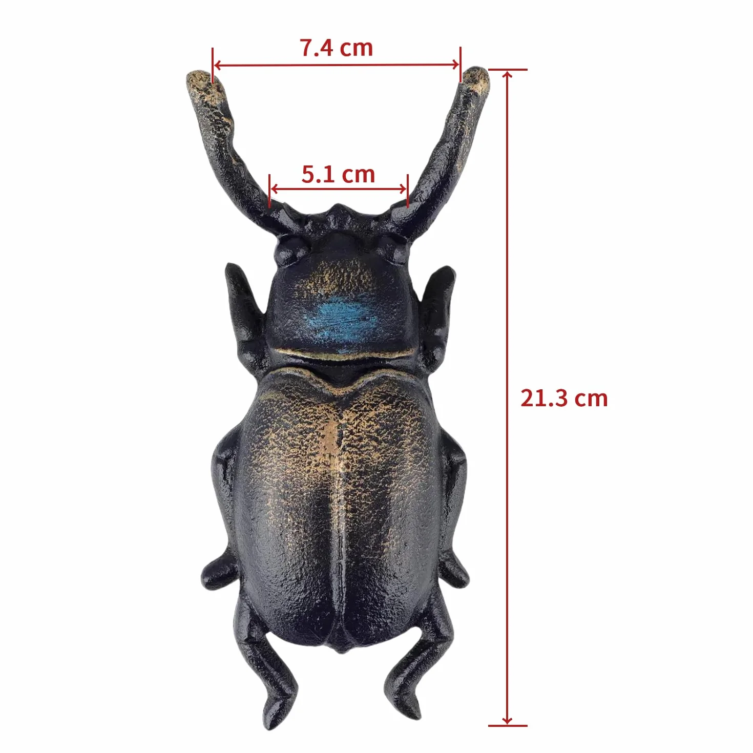Beetle - Removedor de zapatos de hierro fundido resistente, extractor de botas Coleoptera para quitar botas de agua y botas de barro