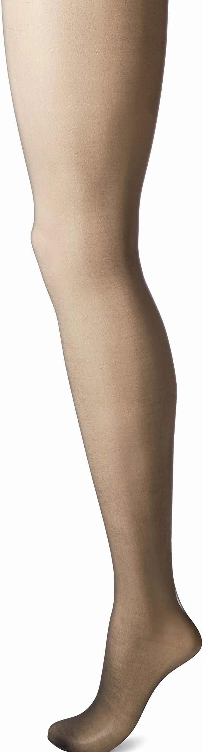 L'eggs Silken Ultra Sheer Run Resist Panty - Pantalones para mujer, color negro