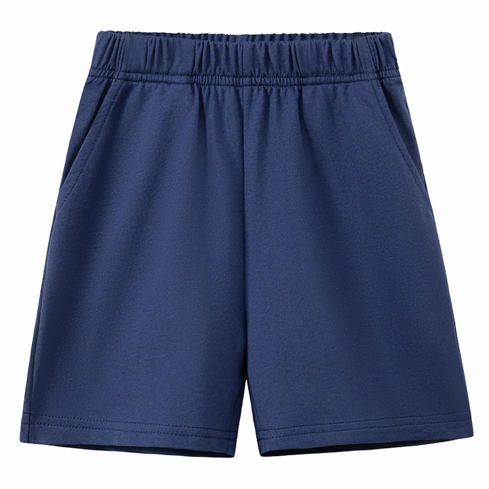 Pantalones Cortos Niño Algodón Cintura Elástica 2 Bolsillos Pack de 3