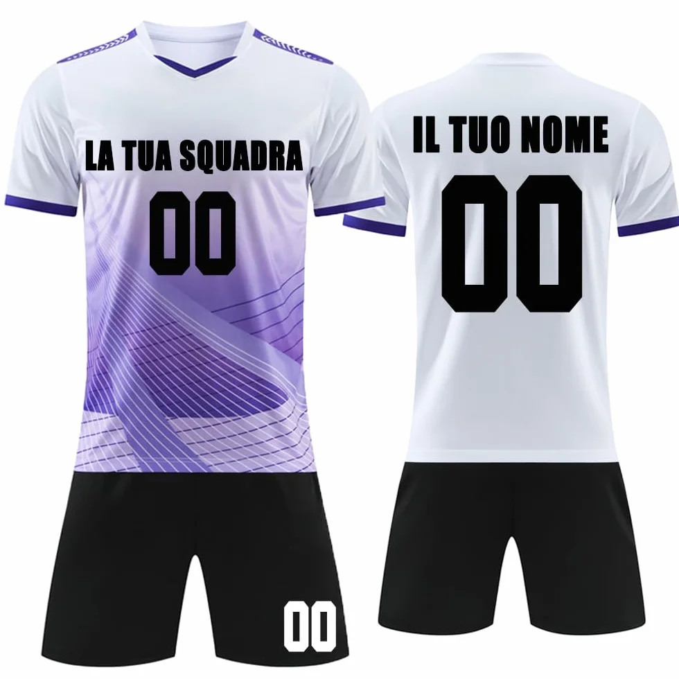 Equipación de Fútbol Personalizada Camisetas de Fútbol Personalizadas para Adultos y Niños Personalizado Conjunto de Fútbol con Nombre y Número