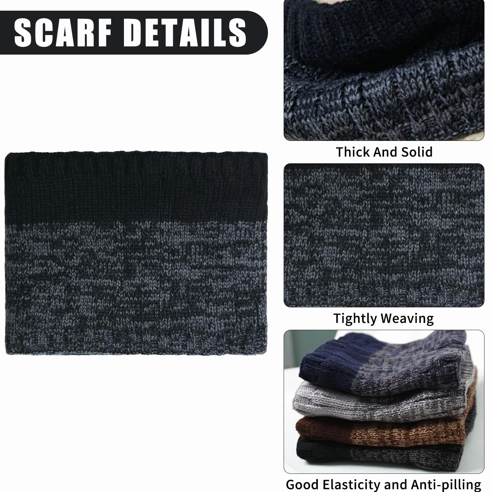 Gorro Invierno Niño Niña Braga Cuello Guantes Térmico Gorro de Punto Braga Cuello Polar Guantes de Pantalla Táctil para Niños Niñas 4 a 10 Años