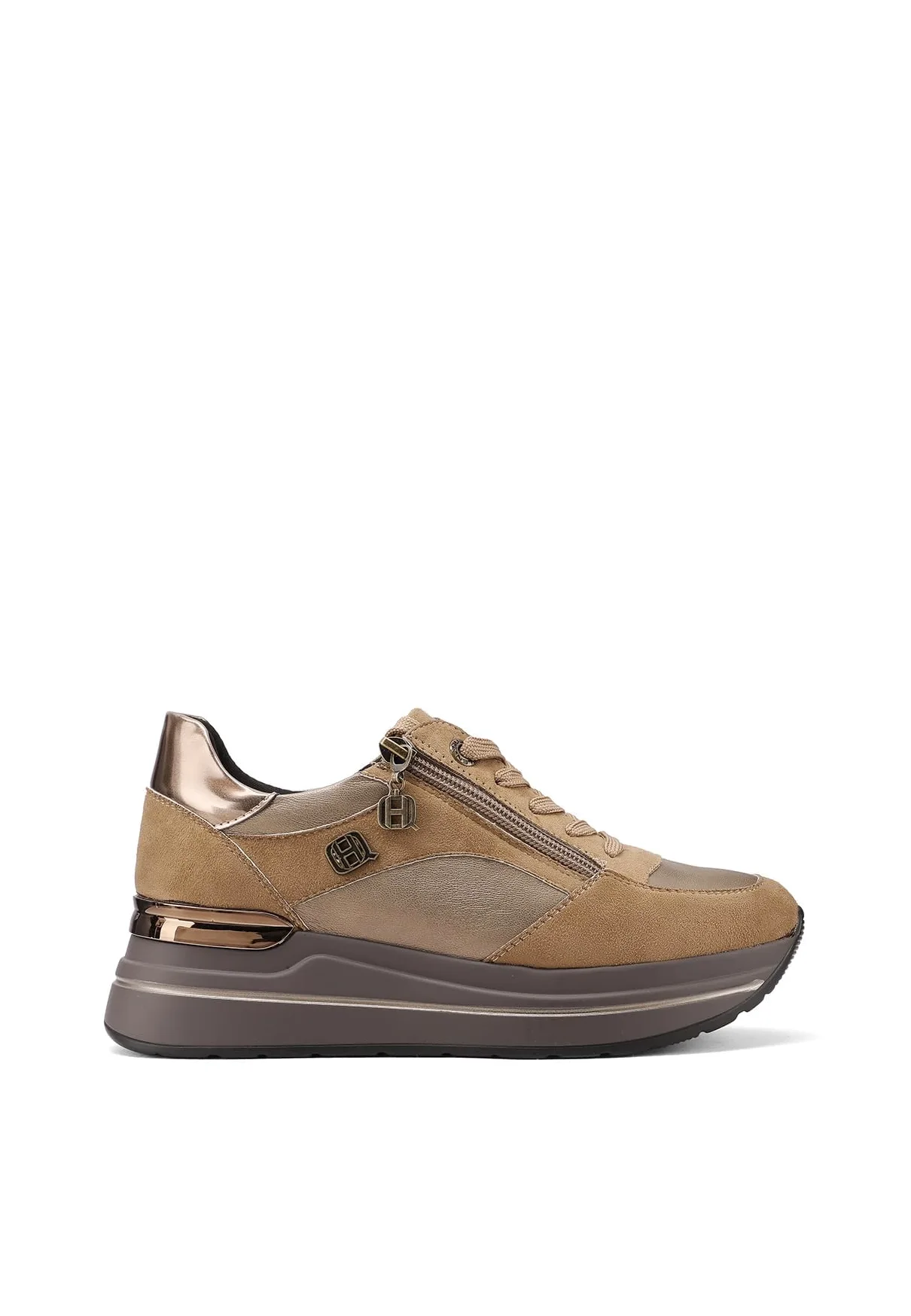 QUEEN HELENA Zapatillas altas con cremallera Zapatillas de deporte Platform Mujer X33-21