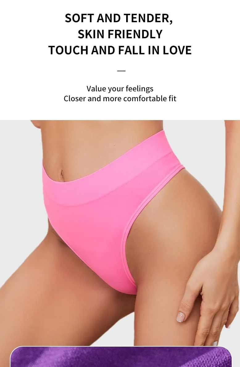 Paquete De 15 Tangas Sin Costuras para Mujer Tangas Sexys Invisibles Ropa Interior Femenina Bragas Cómodas E Invisibles Tangas De Talle Medio Tallas Grandes