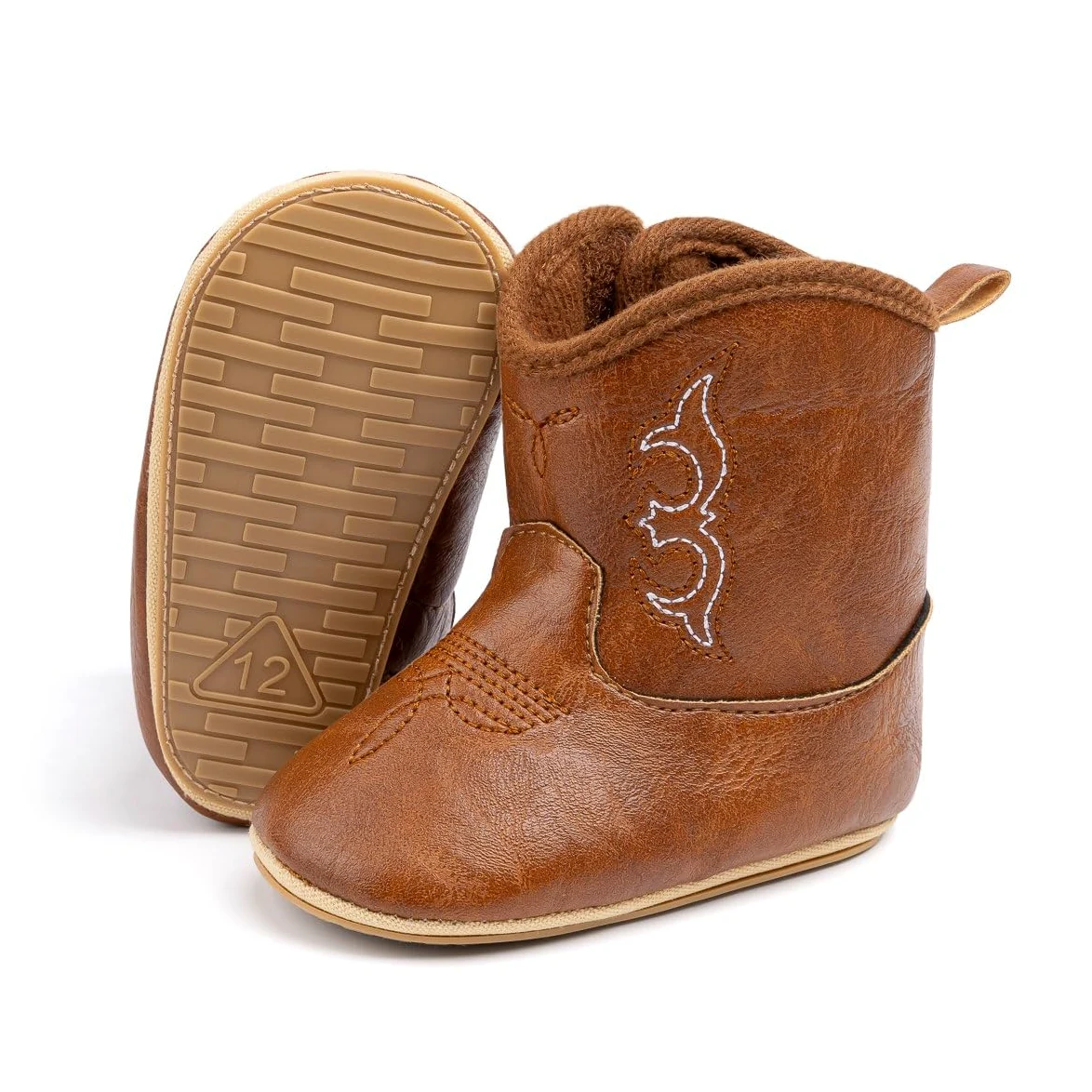 Meckior Tenis de lona para bebés y niñas, suela suave, tobillo alto, zapatos de cuna para primeros caminantes