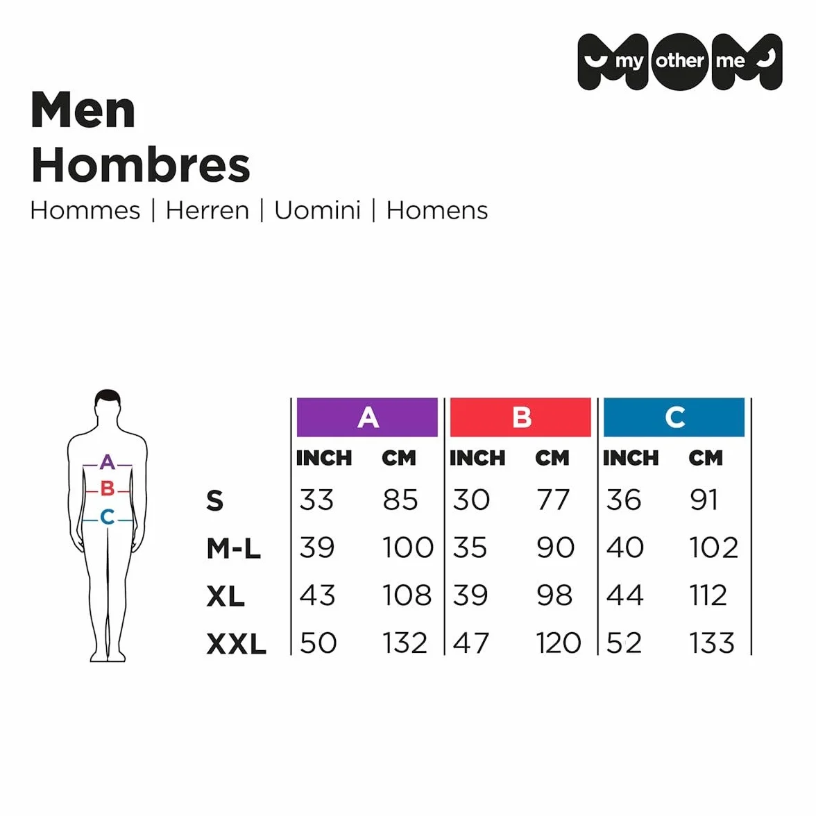 My Other Me Disfraz Disco Hombre Mono Azul Brillante Mangas Pantalones Acampanados Volantes Plateado