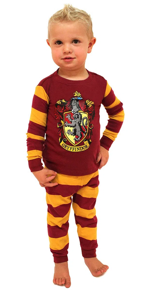 INTIMO Harry Potter Kids todas las casas Gryffindor Pijama Crest (6)