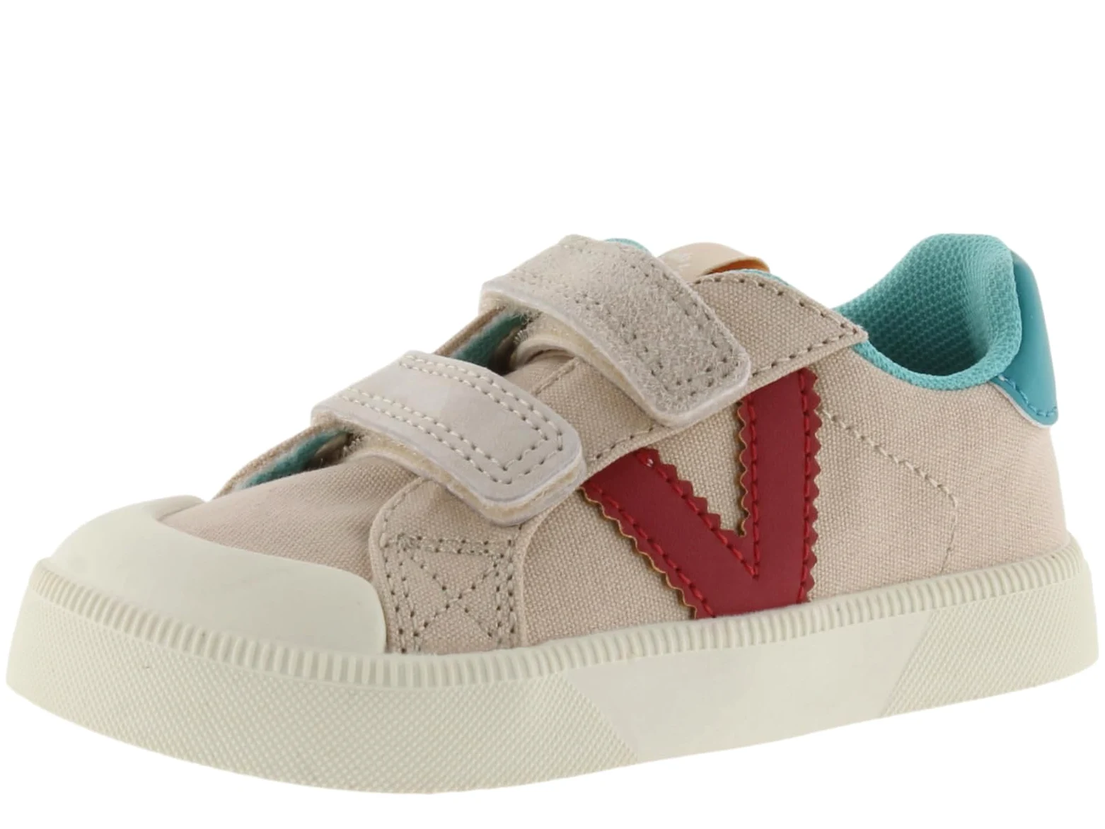 victoria Zapatillas Oliver Barefoot 1356104 | Multicolor Lona & Tiras Adherentes para Niños Unisex