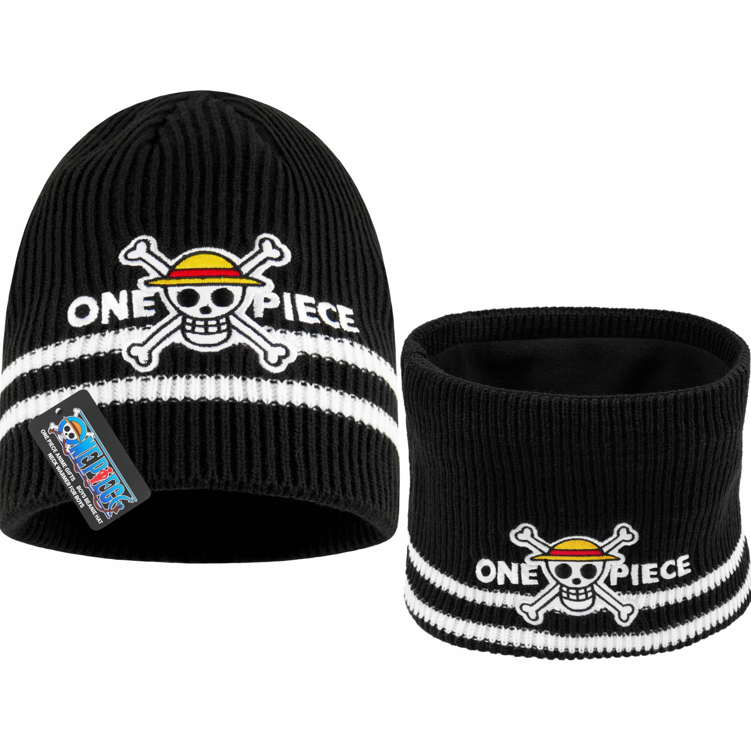 Get Trend Gorro Invierno e Cuello Niño, 2Pcs Conjunto para Niños Adolescentes, Accesorios de Invierno, Regalos de Anime