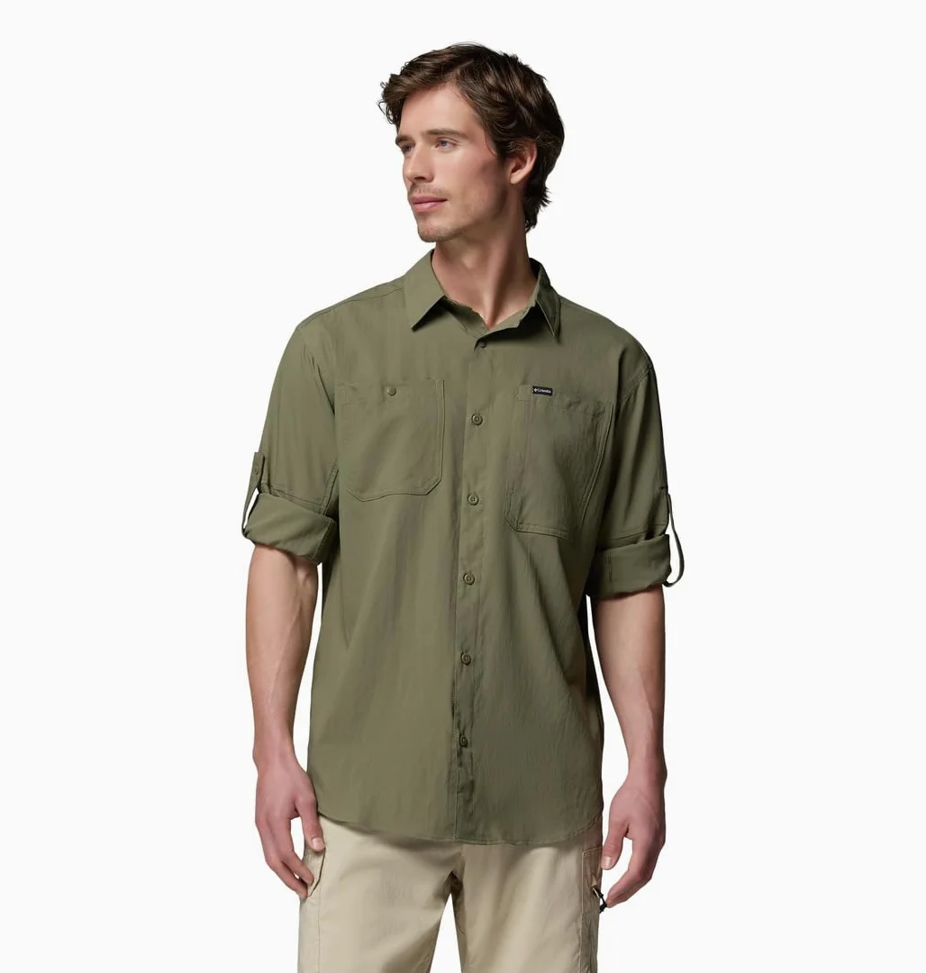 Columbia Camisa ligera de manga larga Silver Ridge Utility II Recycled para hombre