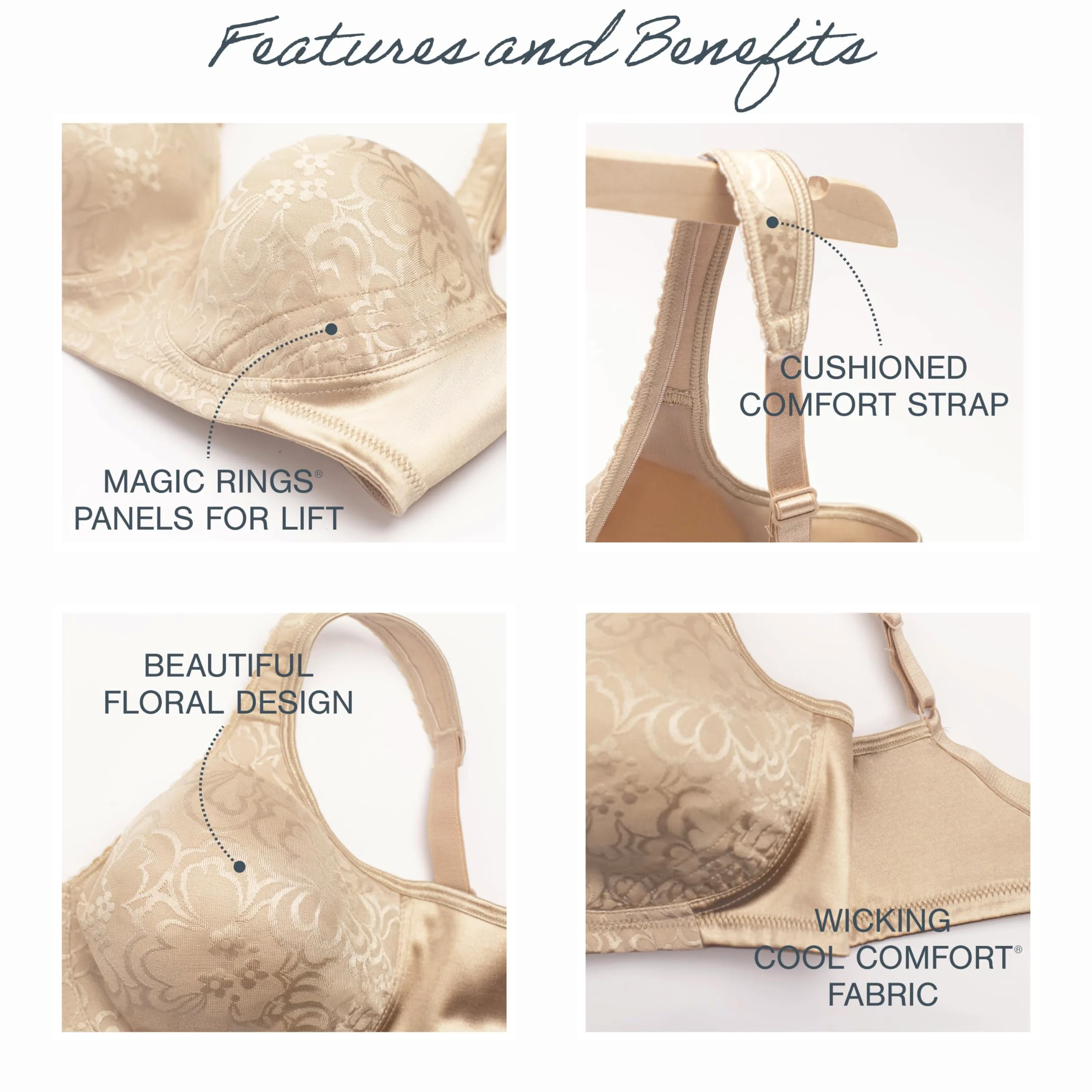 Playtex Sujetador de Copa Completa para Mujer