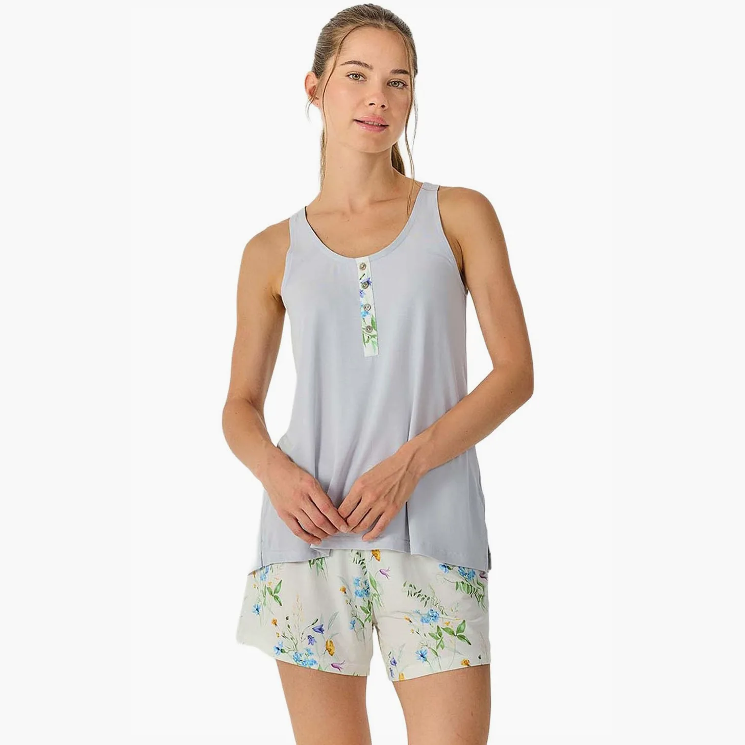 J&J Brothers Pijama Mujer Verano Corto Sin Mangas JJB41