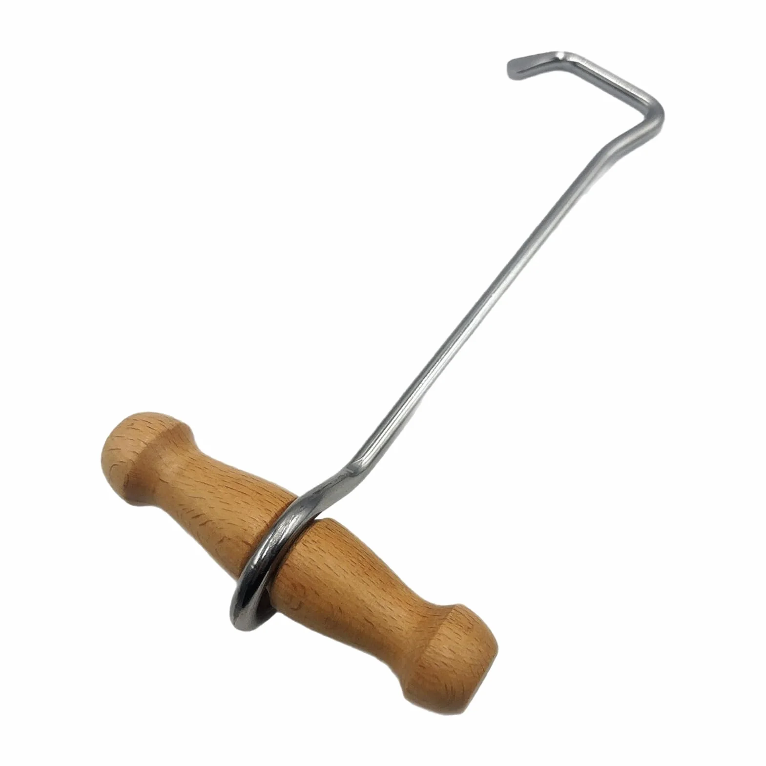 Extractor de botas, con mango de madera, antideslizante, ergonómico, de larga duración, ayuda para familiares, mujeres, amigos, senderismo, caminata