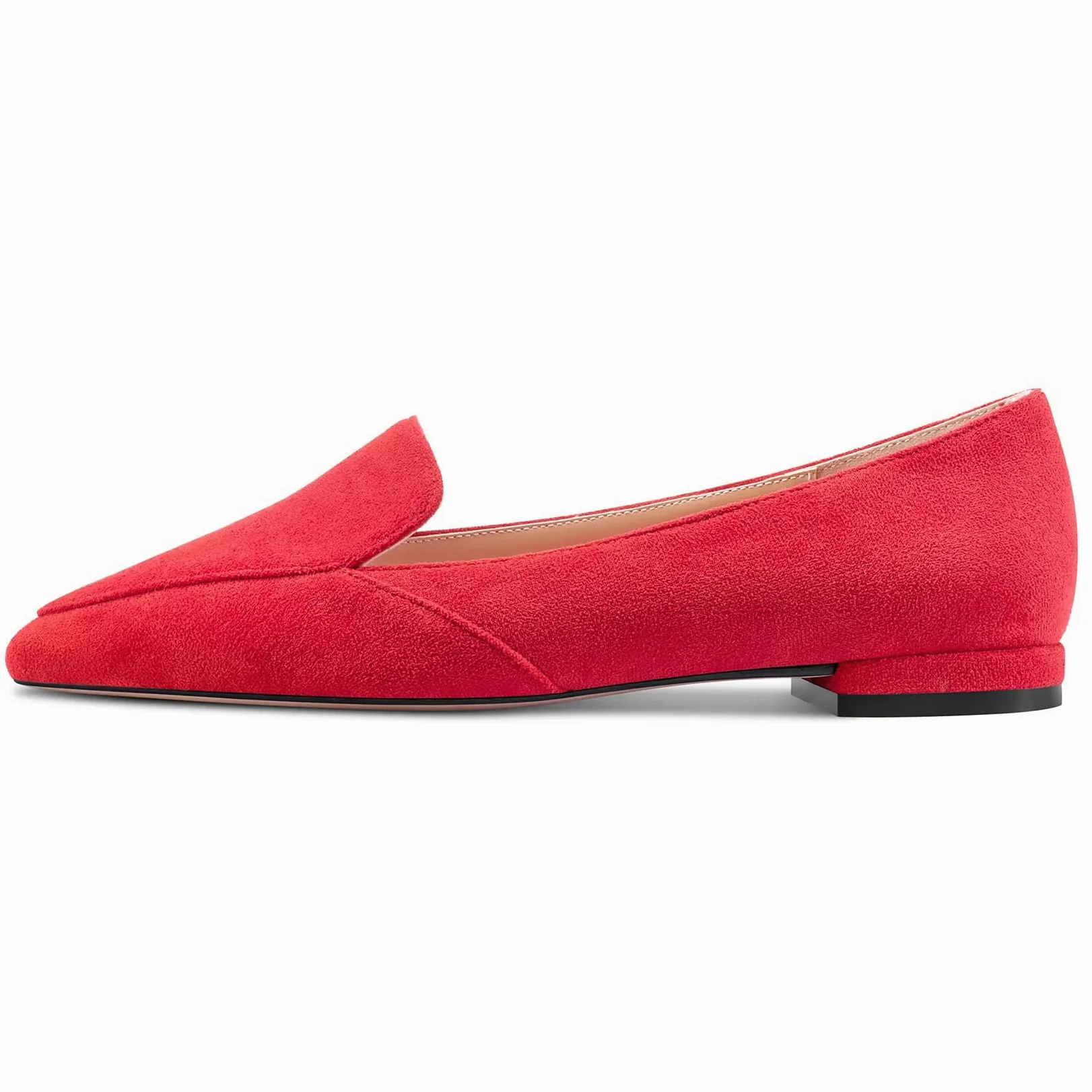 Castamere Mujer Bajos Heel Puntiaguada Punta Slip-on Pumps de Boda Oficina Zapatos