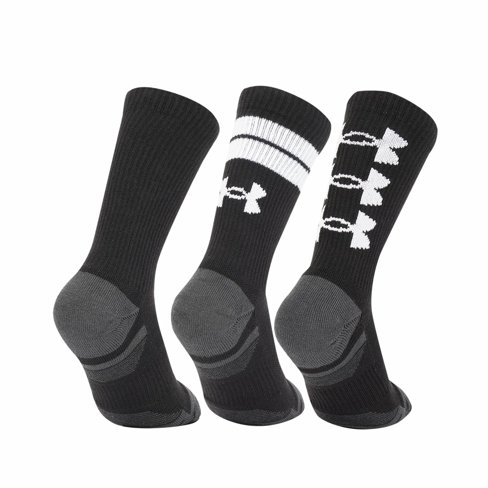 Under Armour UA Perf Tech Nov 3pk Crew Tecnología de rendimiento Unisex adulto
