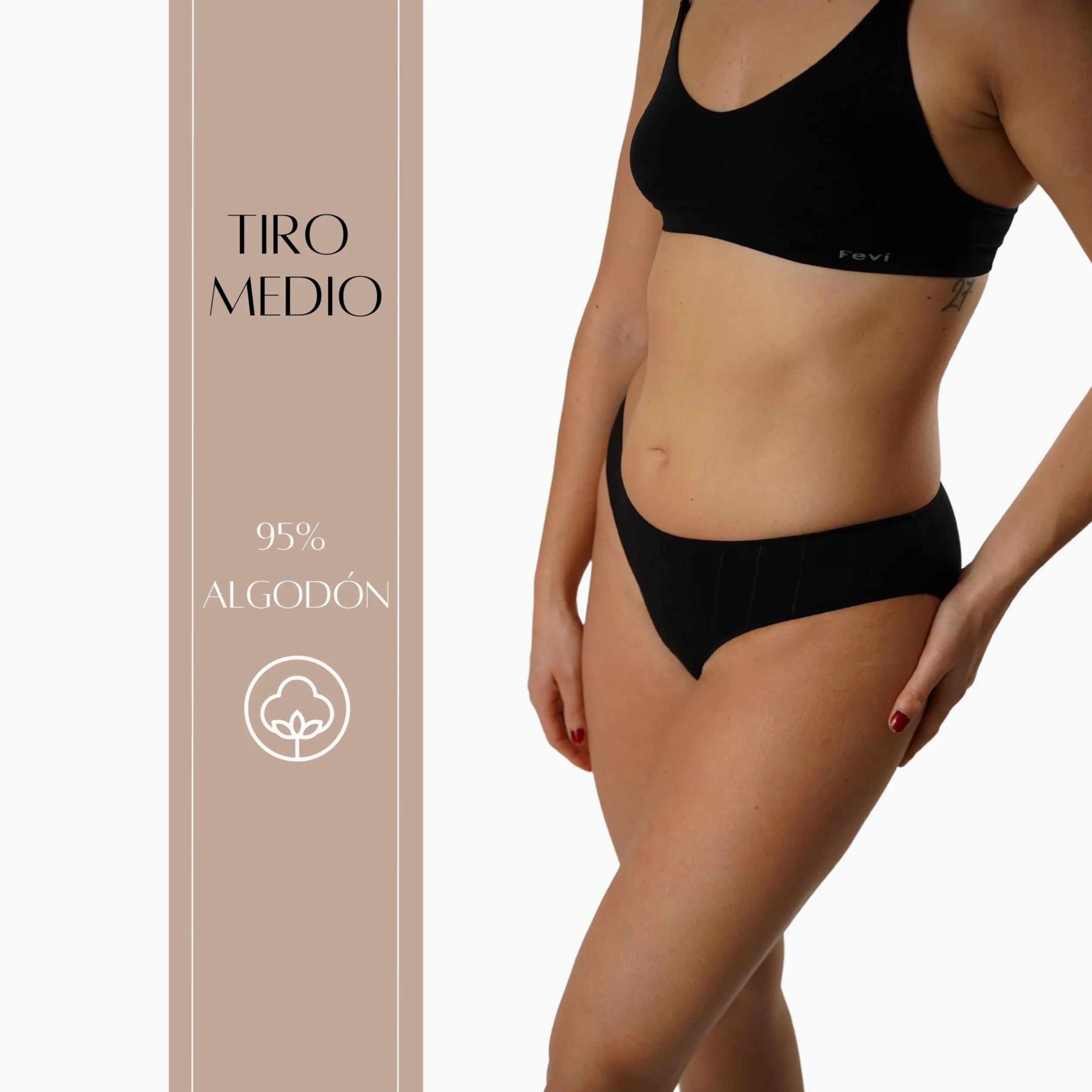 FEVI Pack 12 Braguitas Bikini de Algodón Mujer, Sin Costuras, Ropa Interior Cómoda, Suave y Elástica, Lencería Bragas Bikini Invisible
