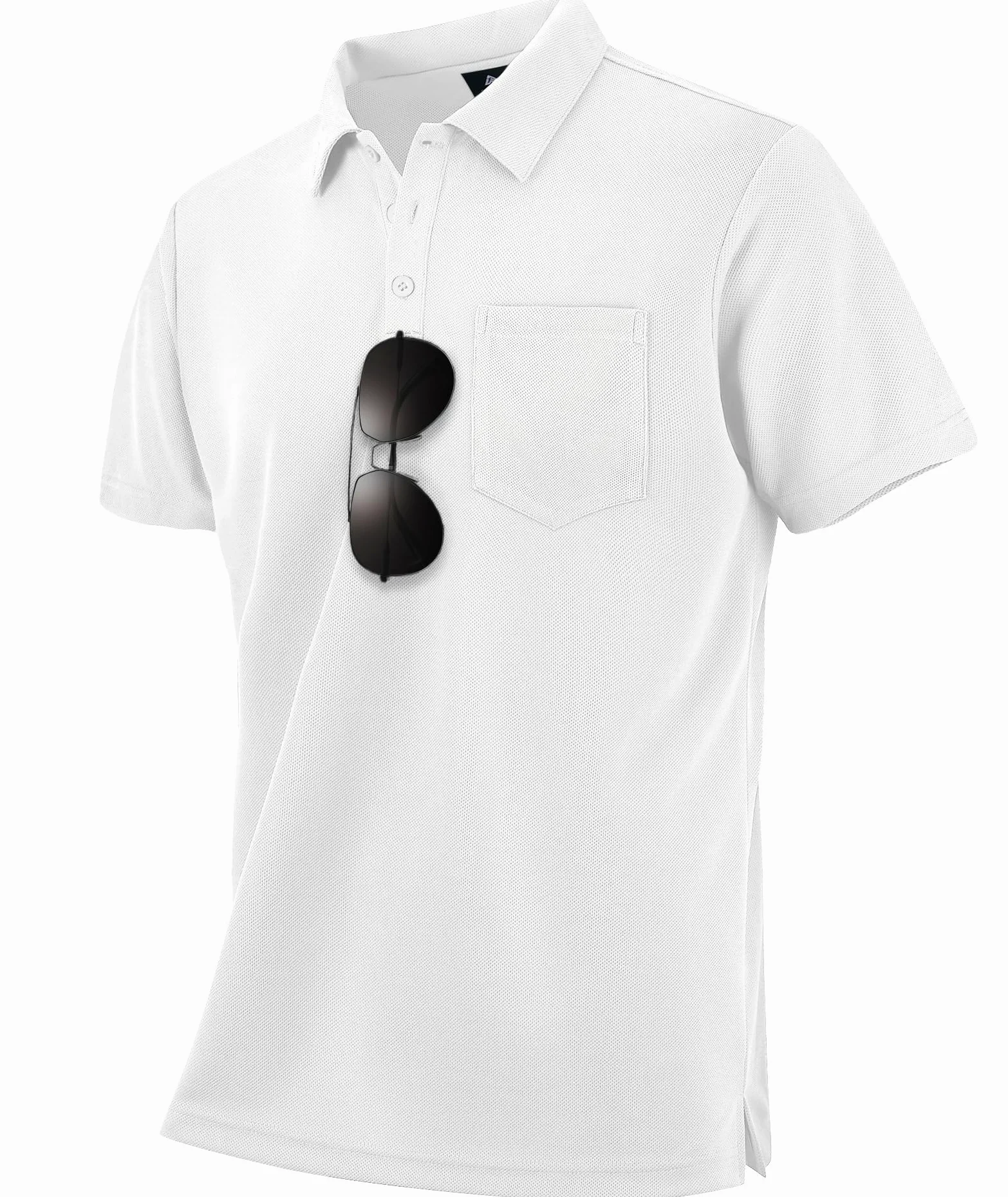 zitysport 3 Pack Polos Hombre Polo Golf Manga Corta Secado Rápido Transpirable Hombre Regular Fit Camisas Polos Trabajo Hombre Verano Deporte Camiseta Hombre