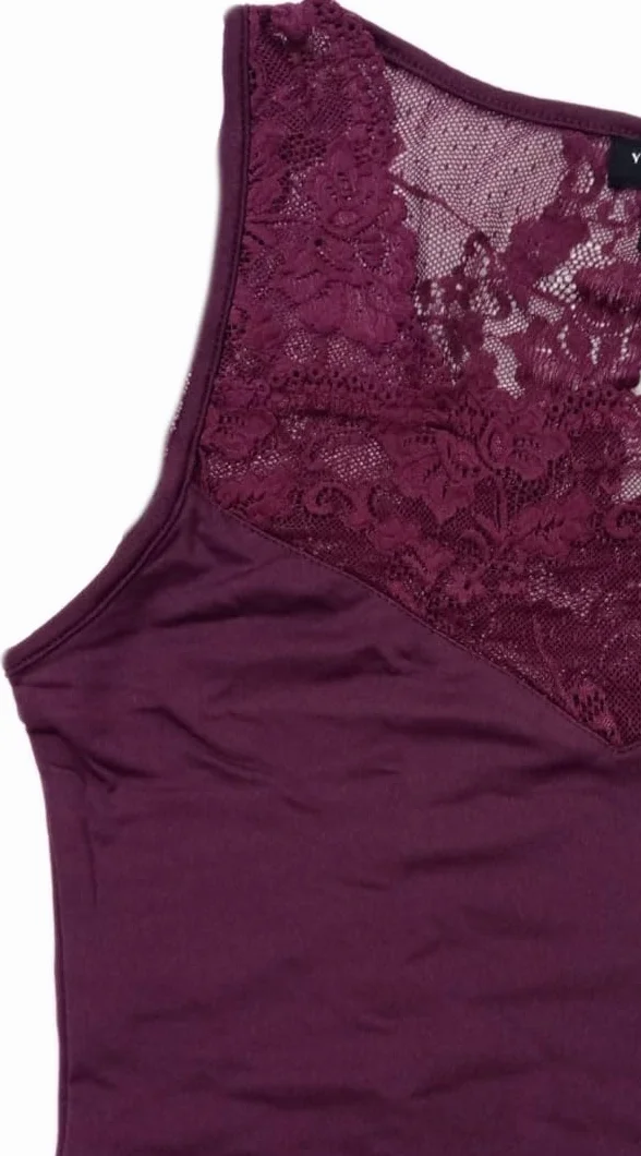 YSABEL MORA Camiseta Térmica Sin Mangas Encaje Elegante y Cómoda, Protección Térmica Avanzada, Libertad de Movimiento, Ideal para Cualquier Ocasión, Tecnología Antihumedad.