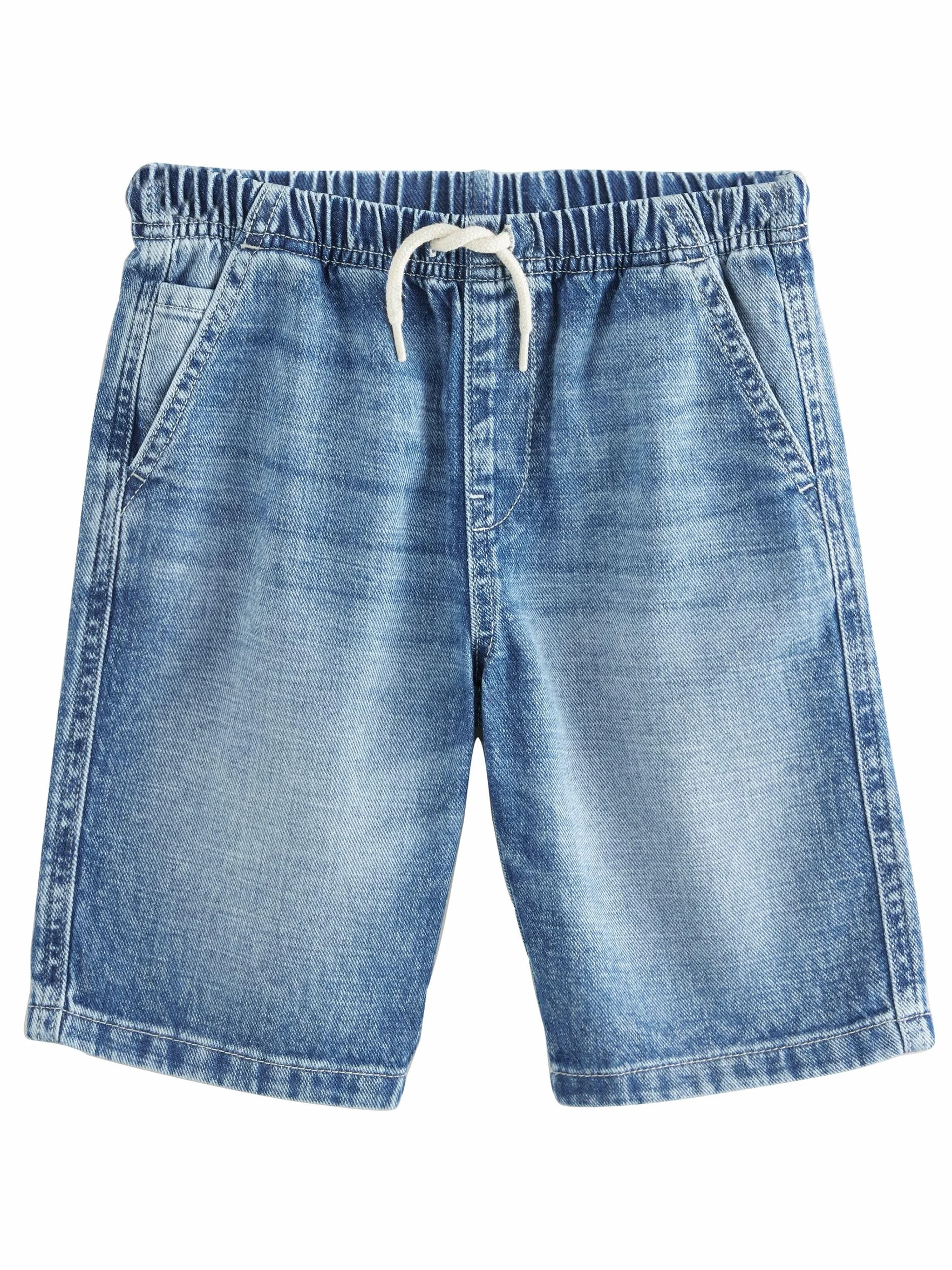 NEXT Niños Vaqueros Cortos Estilo Bermuda Cintura Elástica Pack de 2