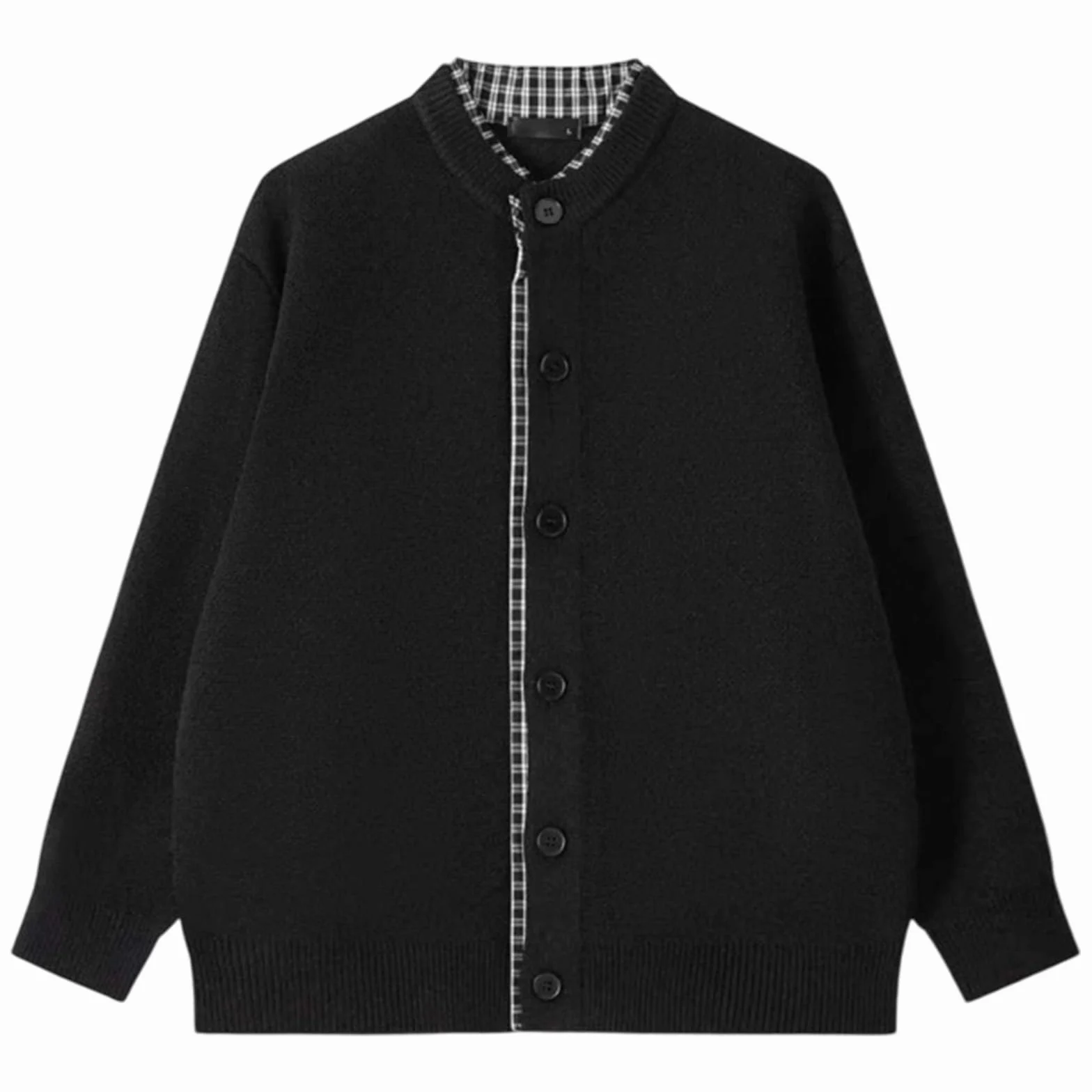 Cardigan Hombre Punto, Chaqueta Punto Hombre Cuello Chal con Cable Suéte Manga Larga De Color Sólido Elegante Cálido Jersey con Botones para Otoño E Invierno