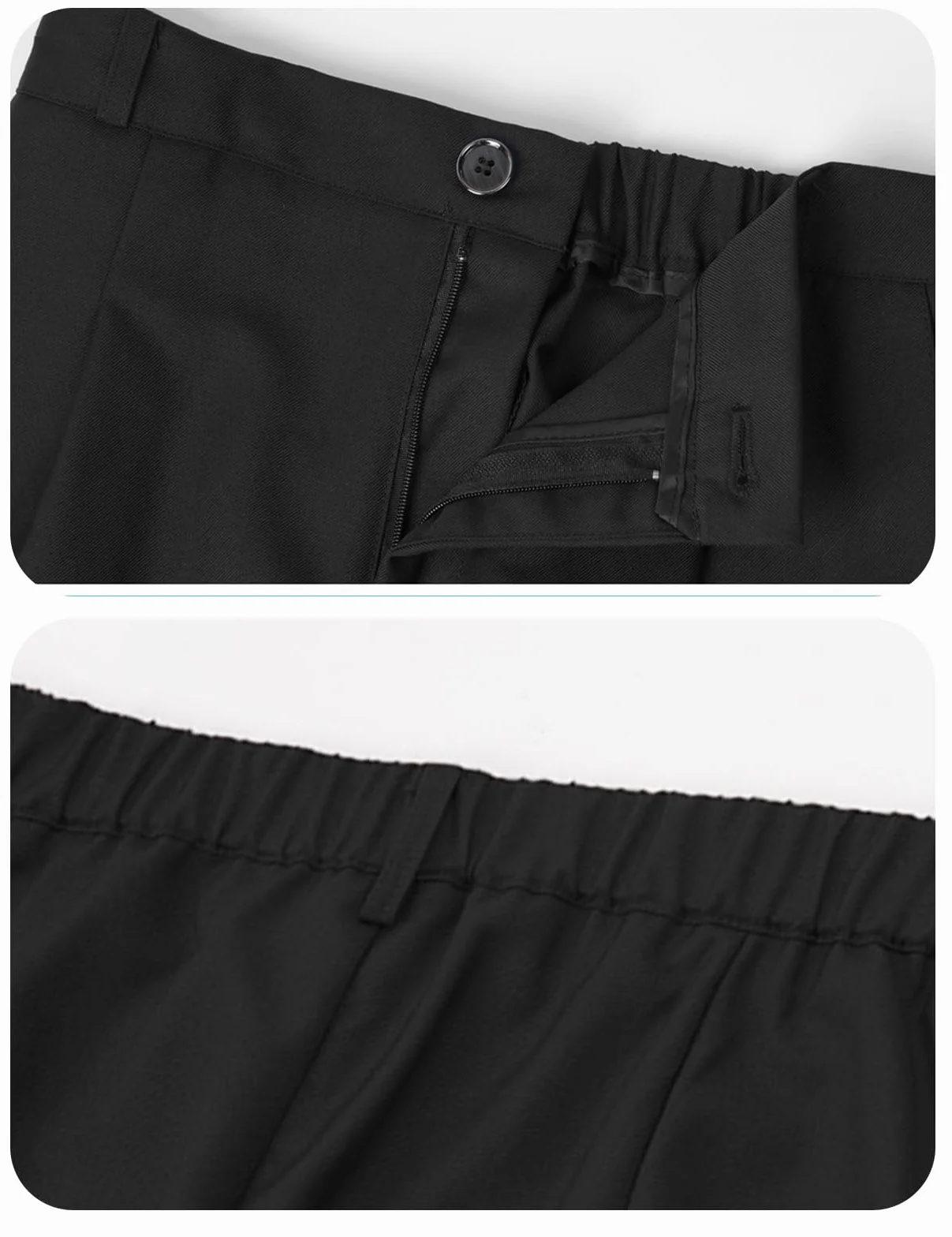 Pantalones de deporte para niños mintgreen 9-16 años talla semielástica
