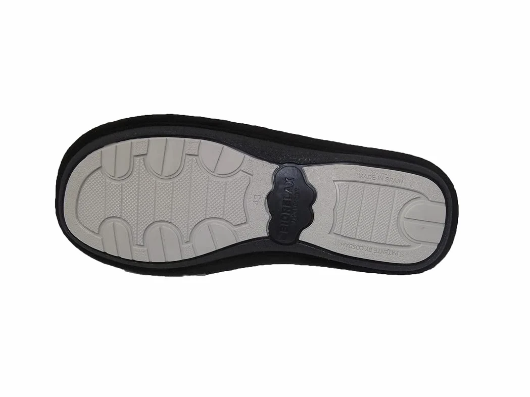 Zapatilla de Estar por casa/Hombre/Biorelax/Material :Grenoble/Suela Goma Antideslizante/Cámara de Aire/Estampado Tigre