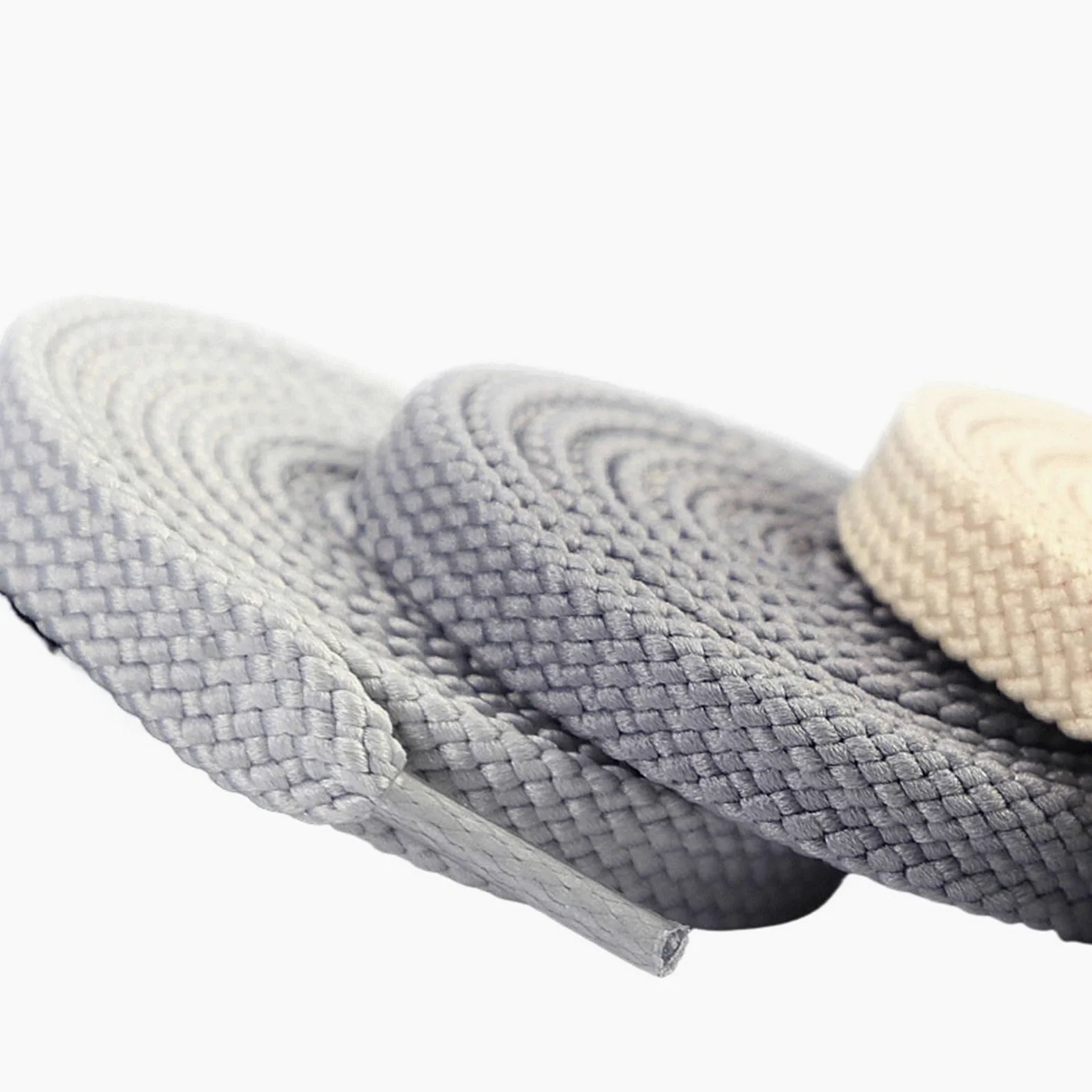 10 pares de cordones clásicos gruesos for zapatillas planas, informales, for adultos y niños Para Sneaker
