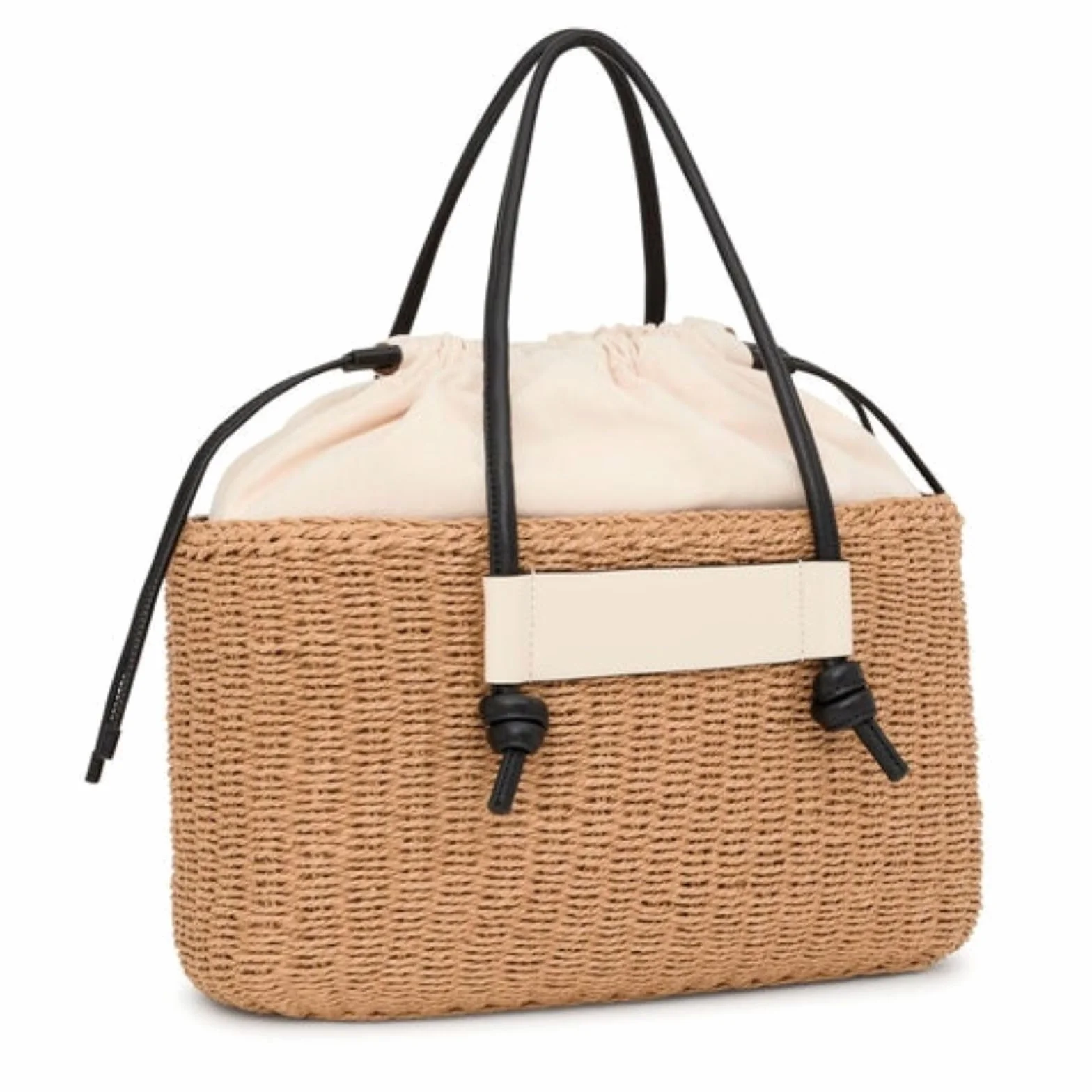 Tous Capazo Grande Negro, para Mujer, Medidas 23,5 x 39 x 14 cm, Colección Scoubidou