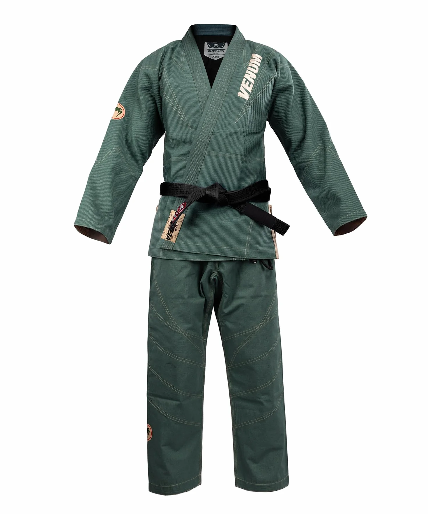 VENUM Elite 5.0 (450 Gsm) Kimono Bjj Kimono BJJ Unisex adulto (Pack de 1)