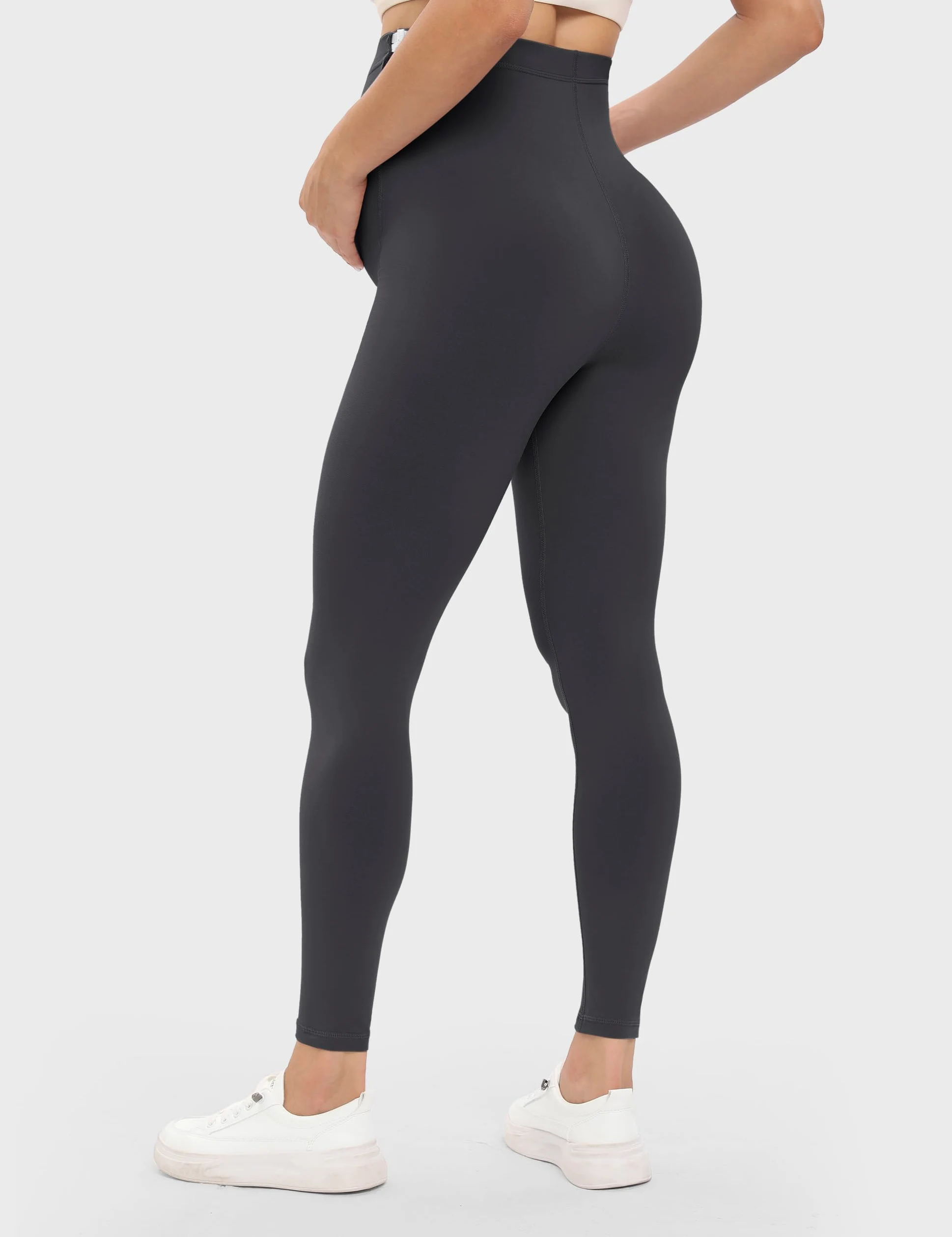 Buttergene Paquete de 5 leggings de maternidad Creamlush para mujer, pantalones de yoga de maternidad, leggings de embarazo, ropa de maternidad