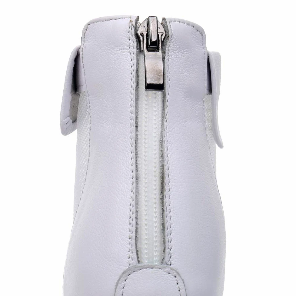 Mujer Elegante Talón de Bloque Botines Respirable Malla Ahuecado Verano Pumps Botas