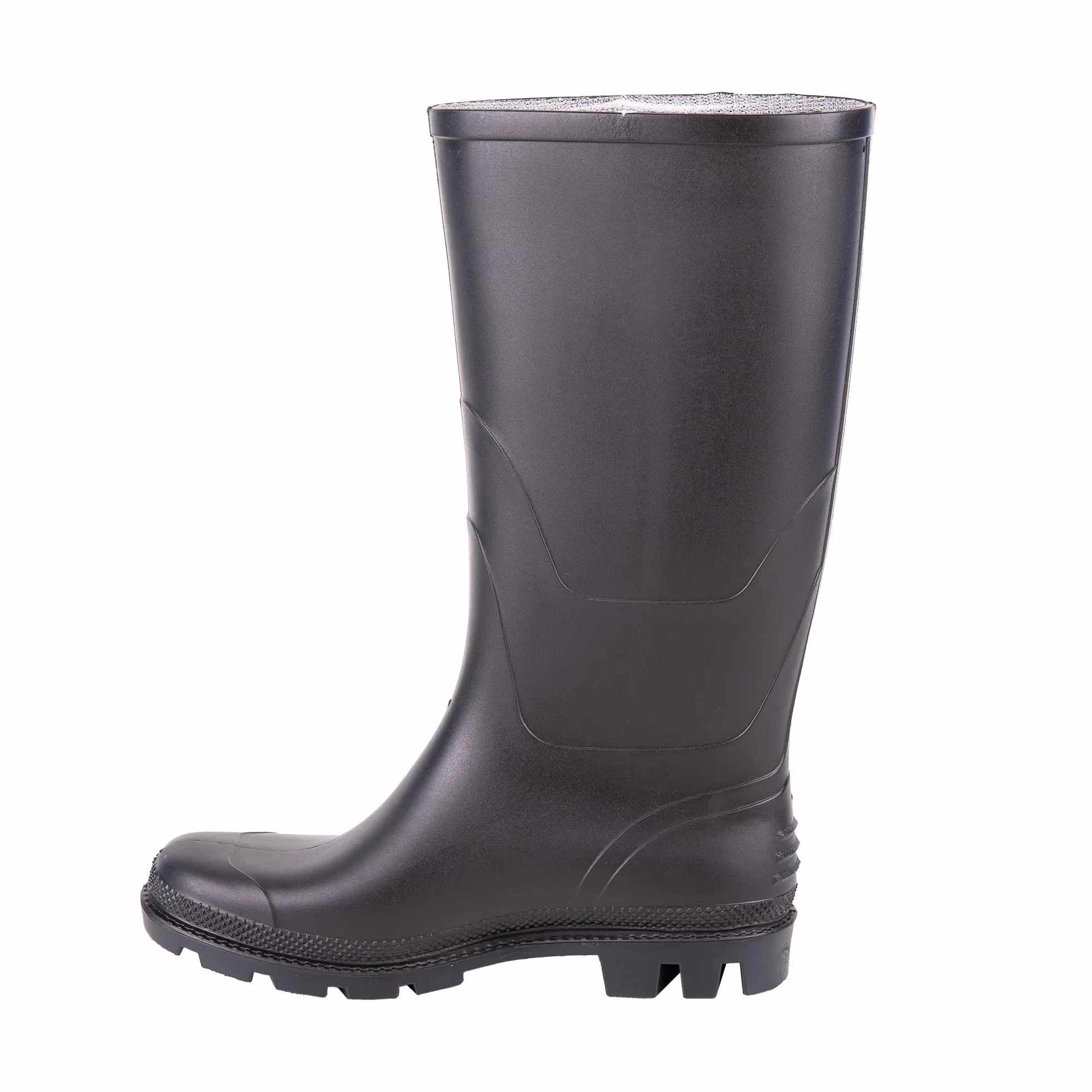 Cofan Botas de agua con caña alta | PVC | Negro | Resistentes al agua, aceites y grasas