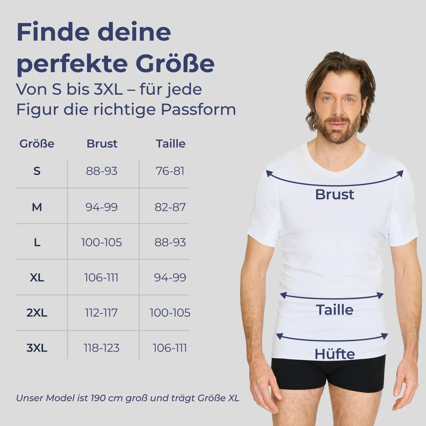 jbs Camiseta interior antisudor para hombre, resistente al sudor con tecnología de membrana, bambú y algodón, protección contra manchas de sudor, paquete de 1 unidad