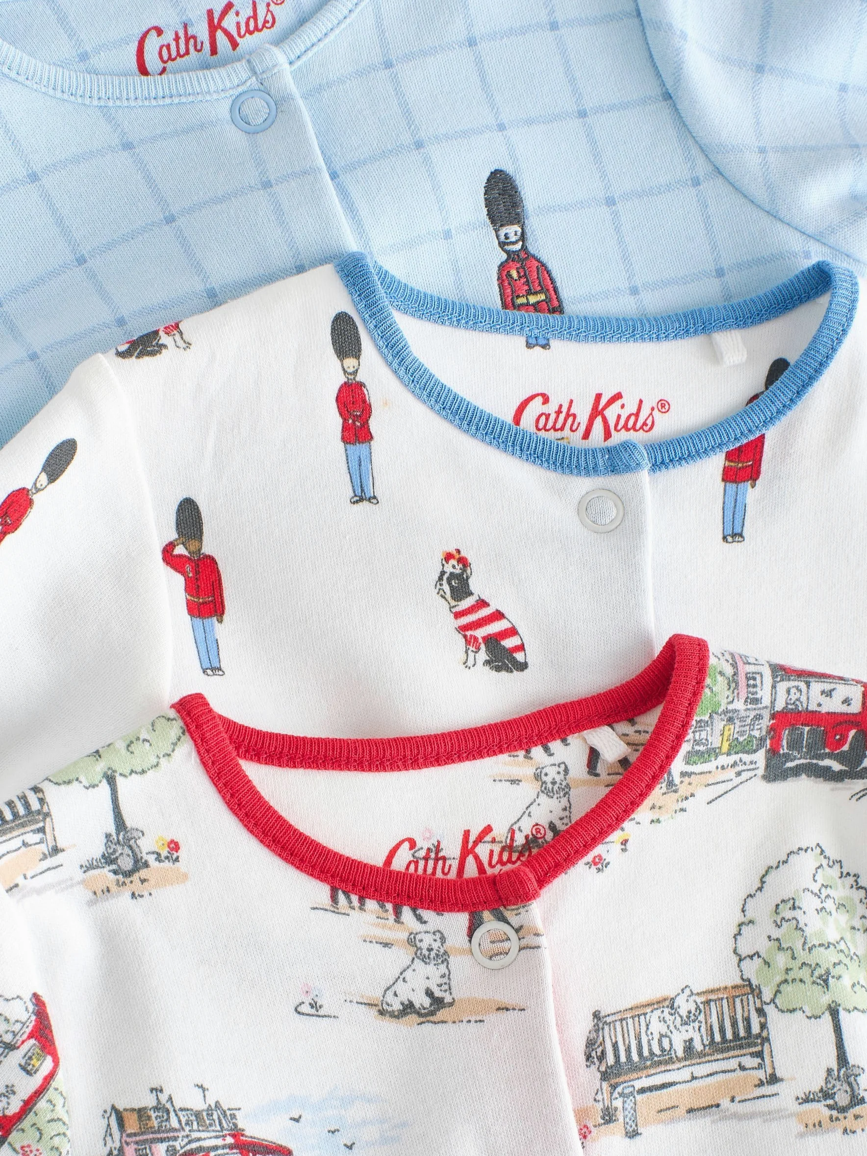 NEXT Bebés niño Pack de 3 Pijamas Tipo Pelele de bebé de Cath Kidston