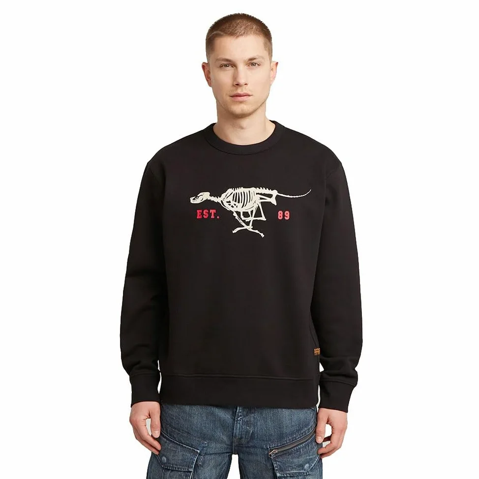 G-Star Running Dog Back Gr R Sw Sudadera Hombre (Pack de 1)