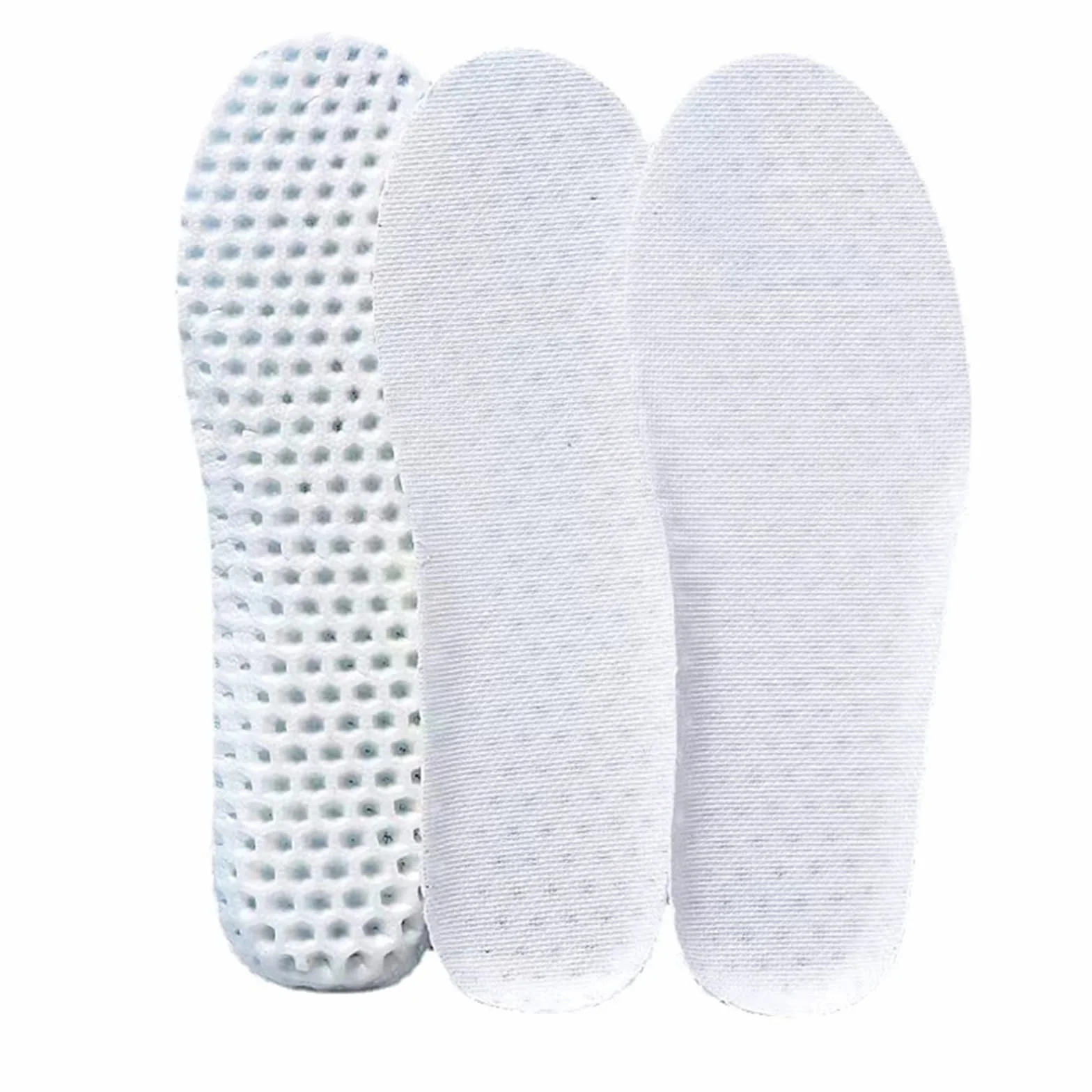 Plantillas de espuma viscoelástica para hombres y mujeres, plantillas de espuma viscoelástica para mujeres, soporte de pies, plantillas deportivas ortopédicas GANFANREN de espuma viscoelástica