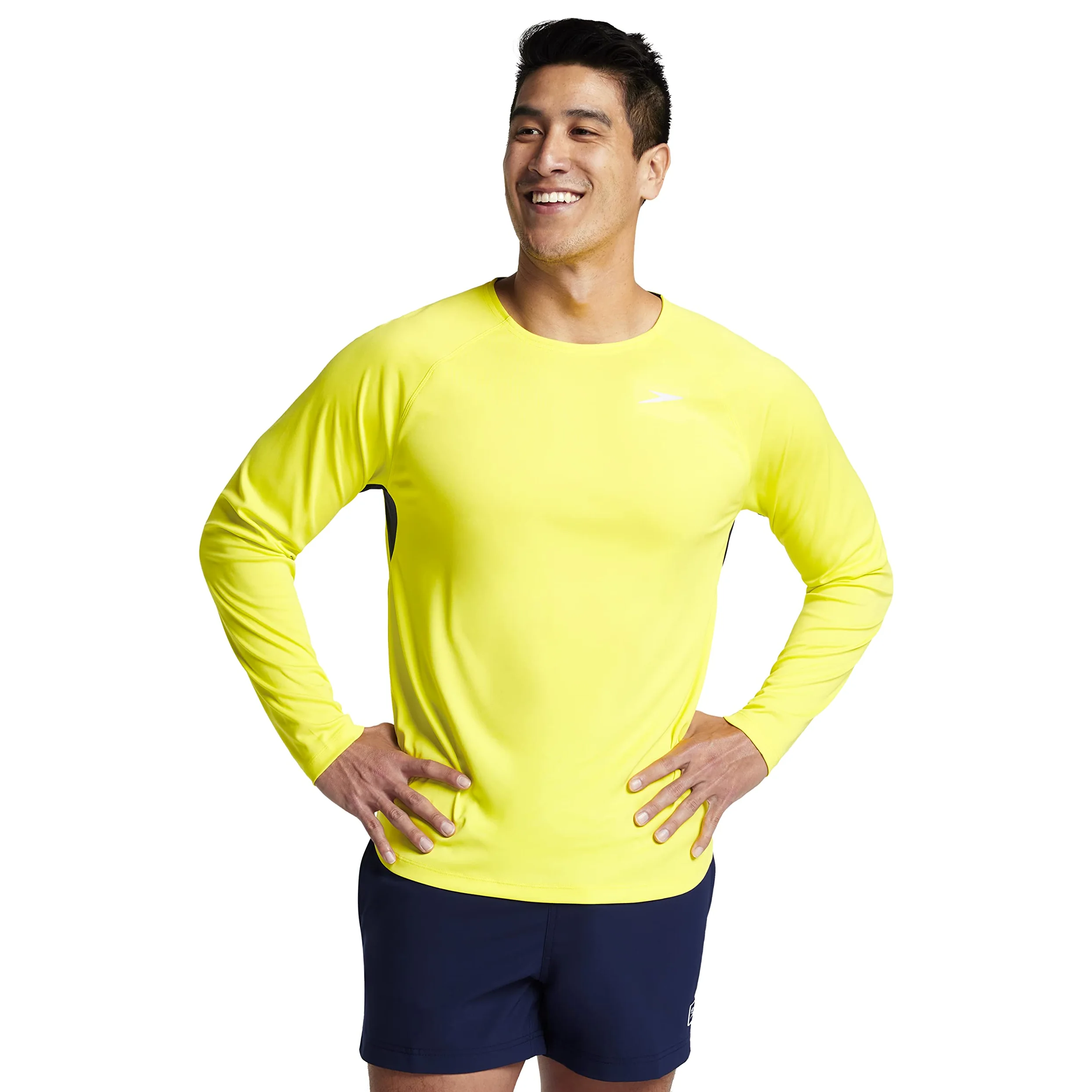 Speedo UV Swim Shirt Long Sleeve Fitness Rashguard Camisa de protección de Sarpullido Mujer (Pack de 1)