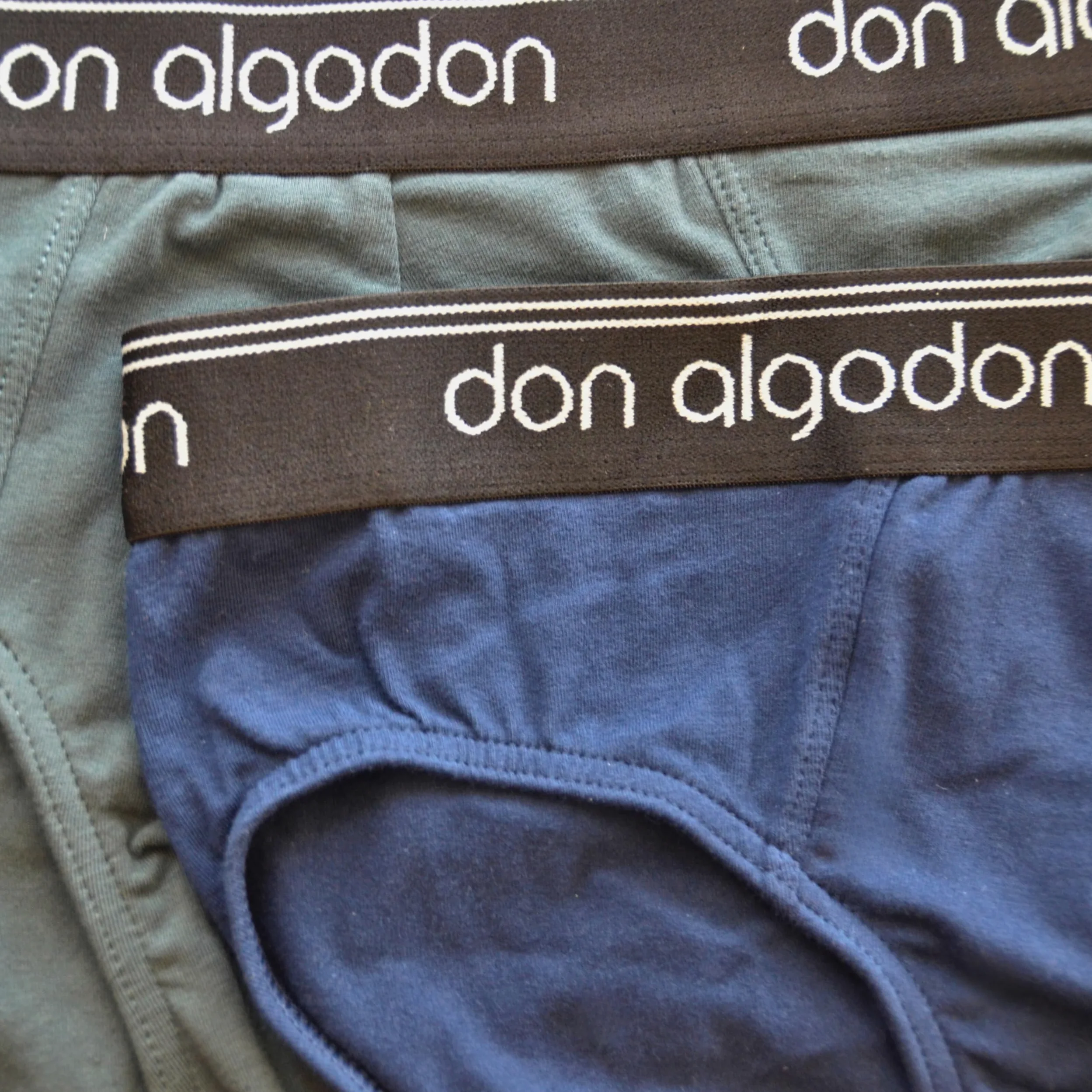 DON ALGODON Pack 12 Slips Hombre Algodón - Calzoncillos Slip Suaves y Transpirables - Multipack Ahorro Anti-Rozaduras