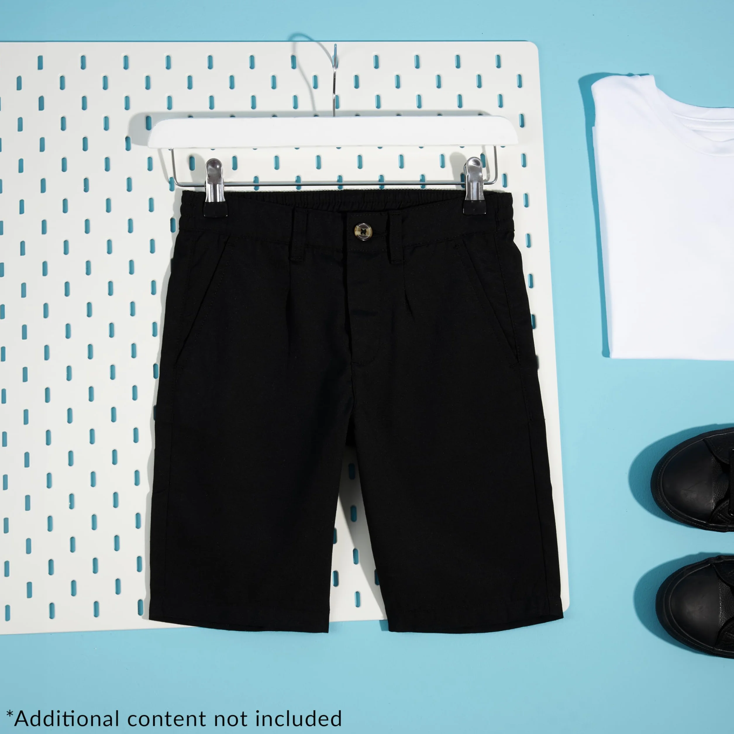 CityComfort Pantalon Corto Chinos para Niños con 2 Bolsillos y Cintura Elástica