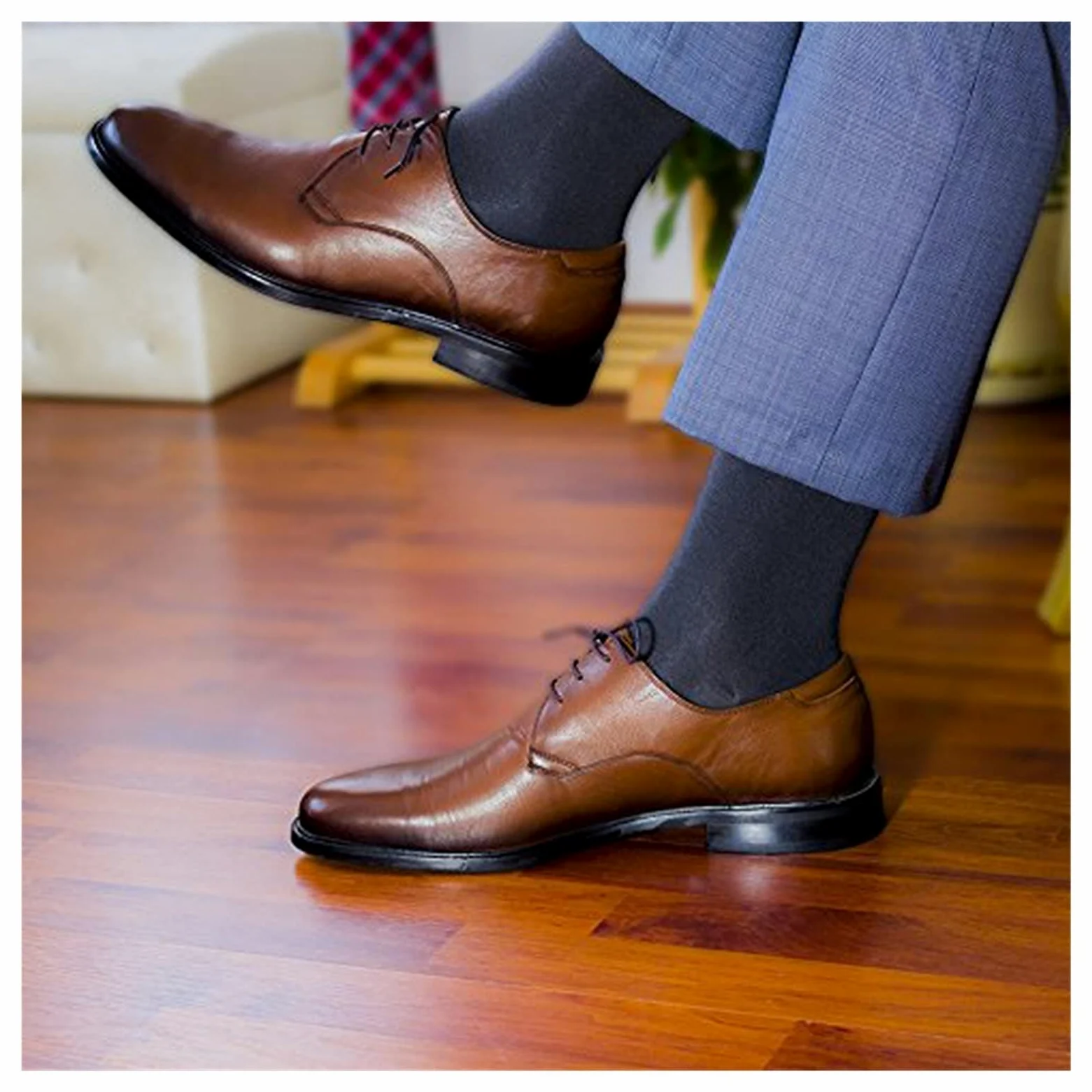 ZZSRJ Calcetines Negros for Hombre Vestido de Negocios Calcetines (6 Pares/Lote) (Color : 6Pairs-Black, tamaño : EU40-46)