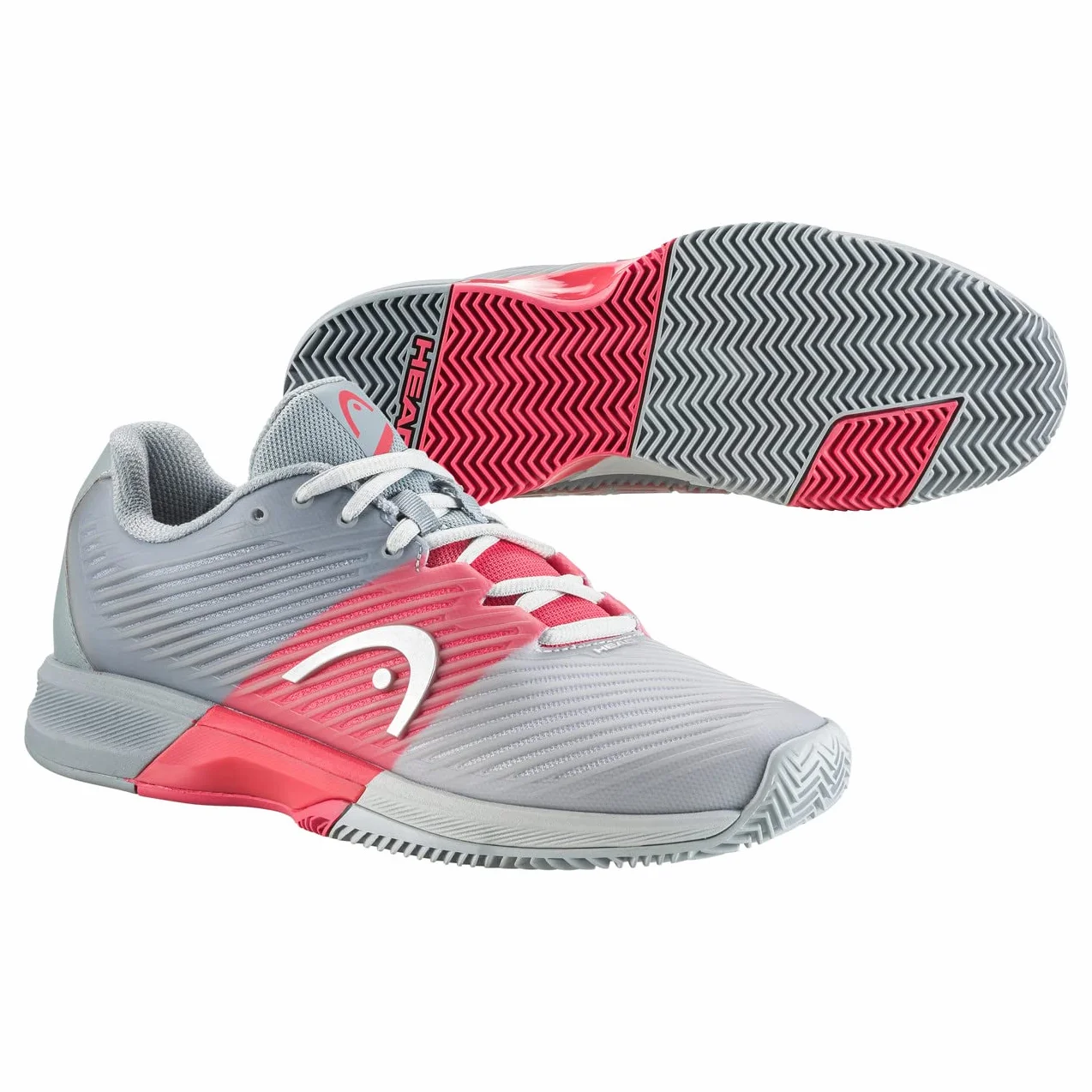 HEAD Revolt Pro 4 Clay Naranja Fluor Mujer Zapatillas