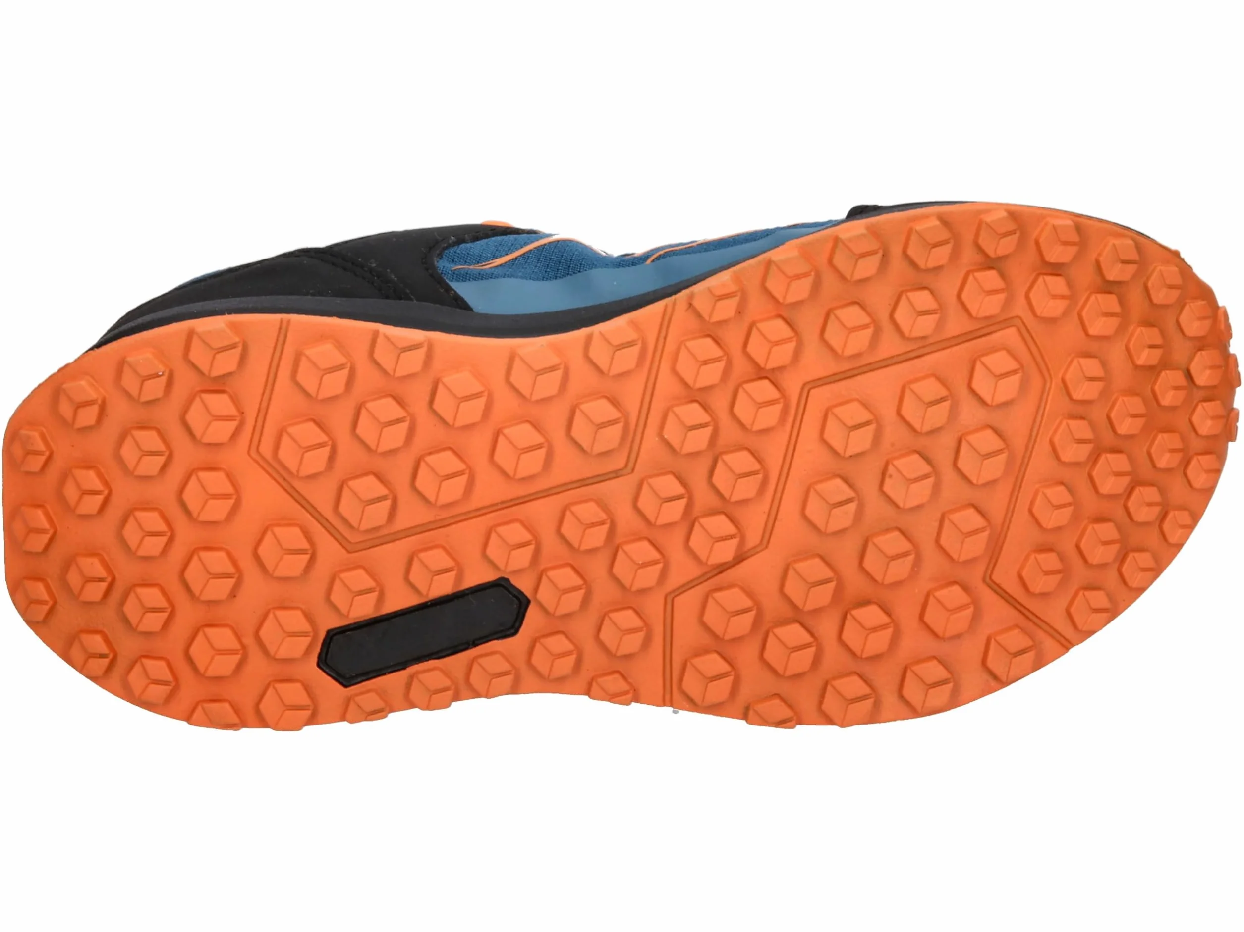 Lico Zapatillas de Trekking Unisex para niños Sheffield, Azul petróleo, Negro y Naranja., 37 EU