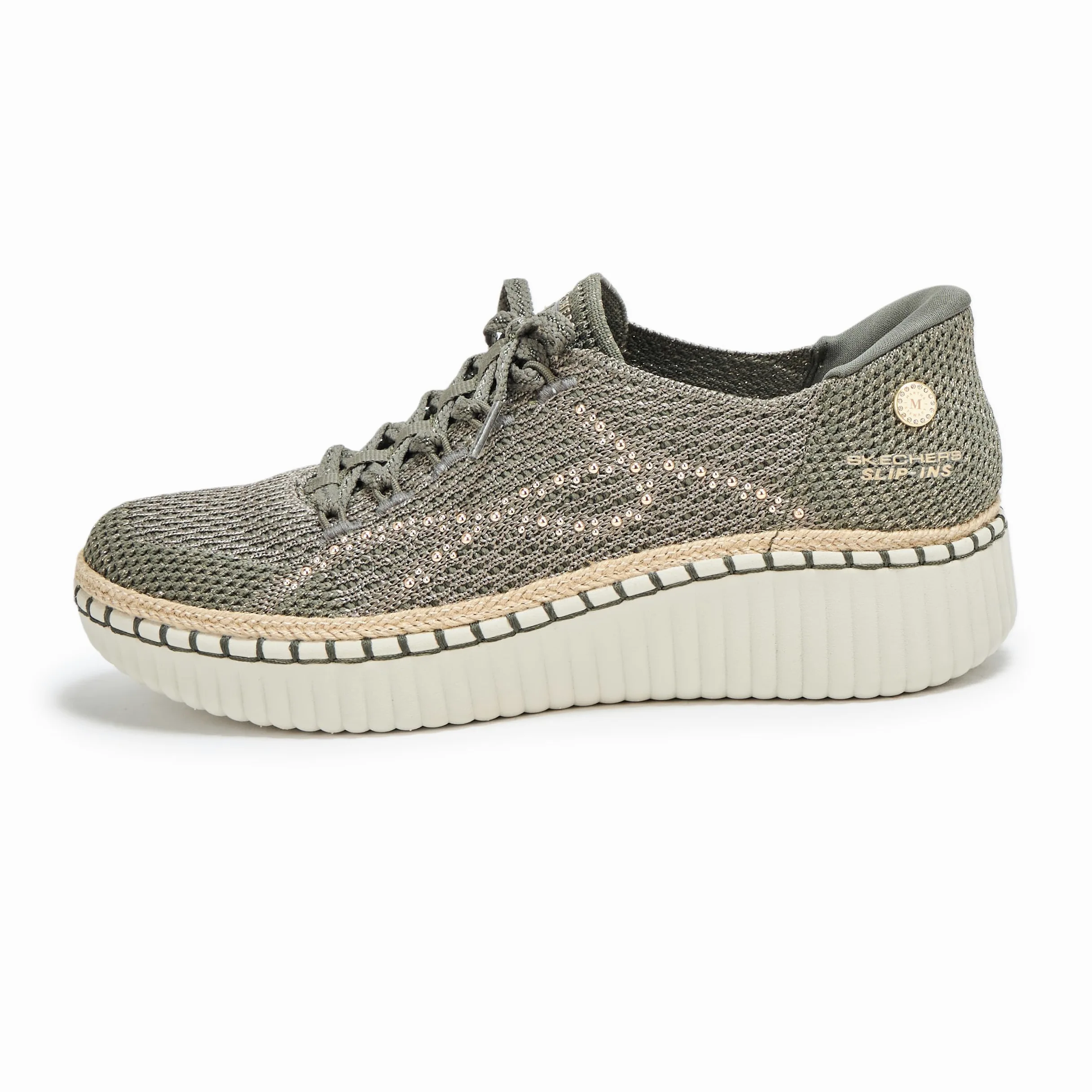 Skechers Zapatillas Martha Stewart Wilshire BLVD para Mujer - Regal, Oliva, 6.5