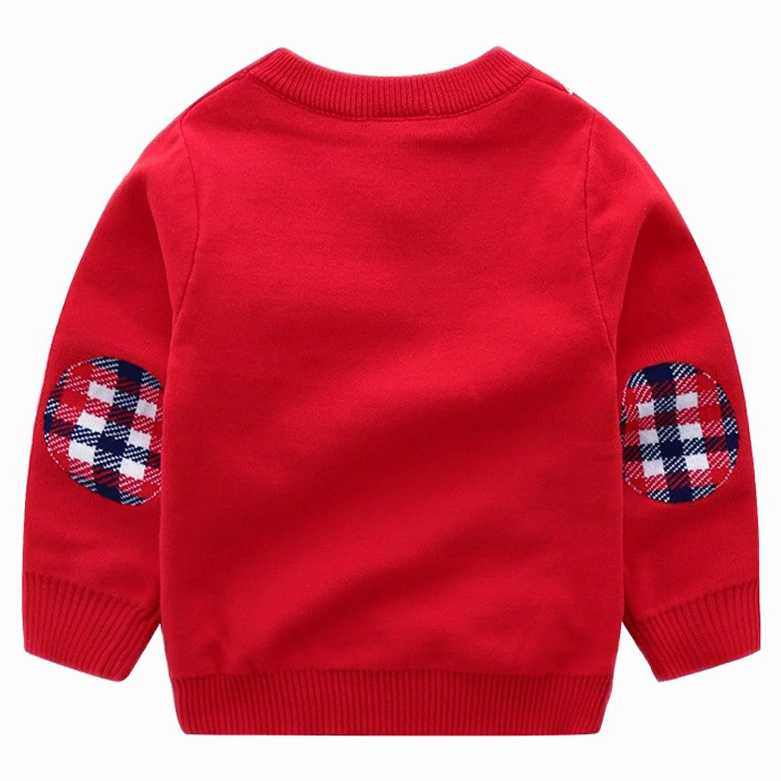 Jersey Navideño Niño Niña Pullover Papá Noel Reno Navidad Suéter Punto Cuello Redondo Bebe 3-7 Años