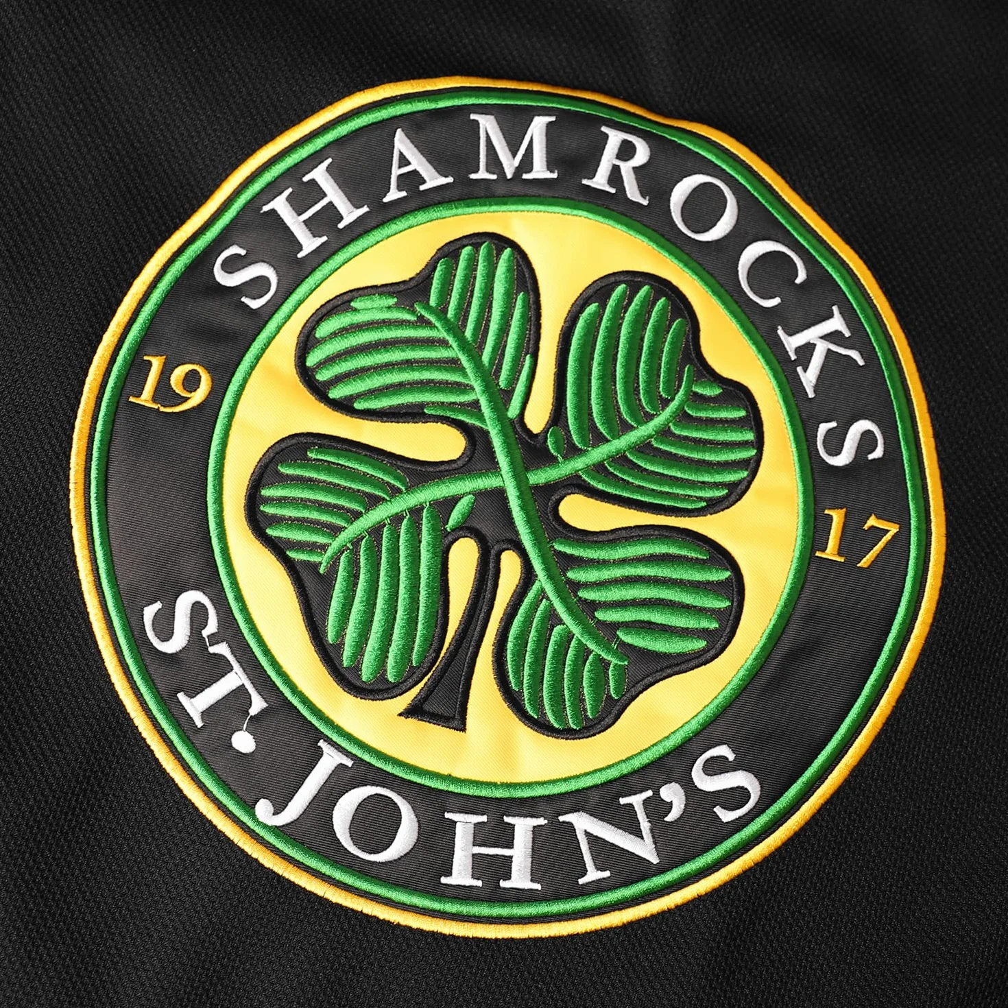 3 Ross The Boss Rhea ST John's Shamrocks - Jersey de hockey con parche EMHL, color blanco y verde
