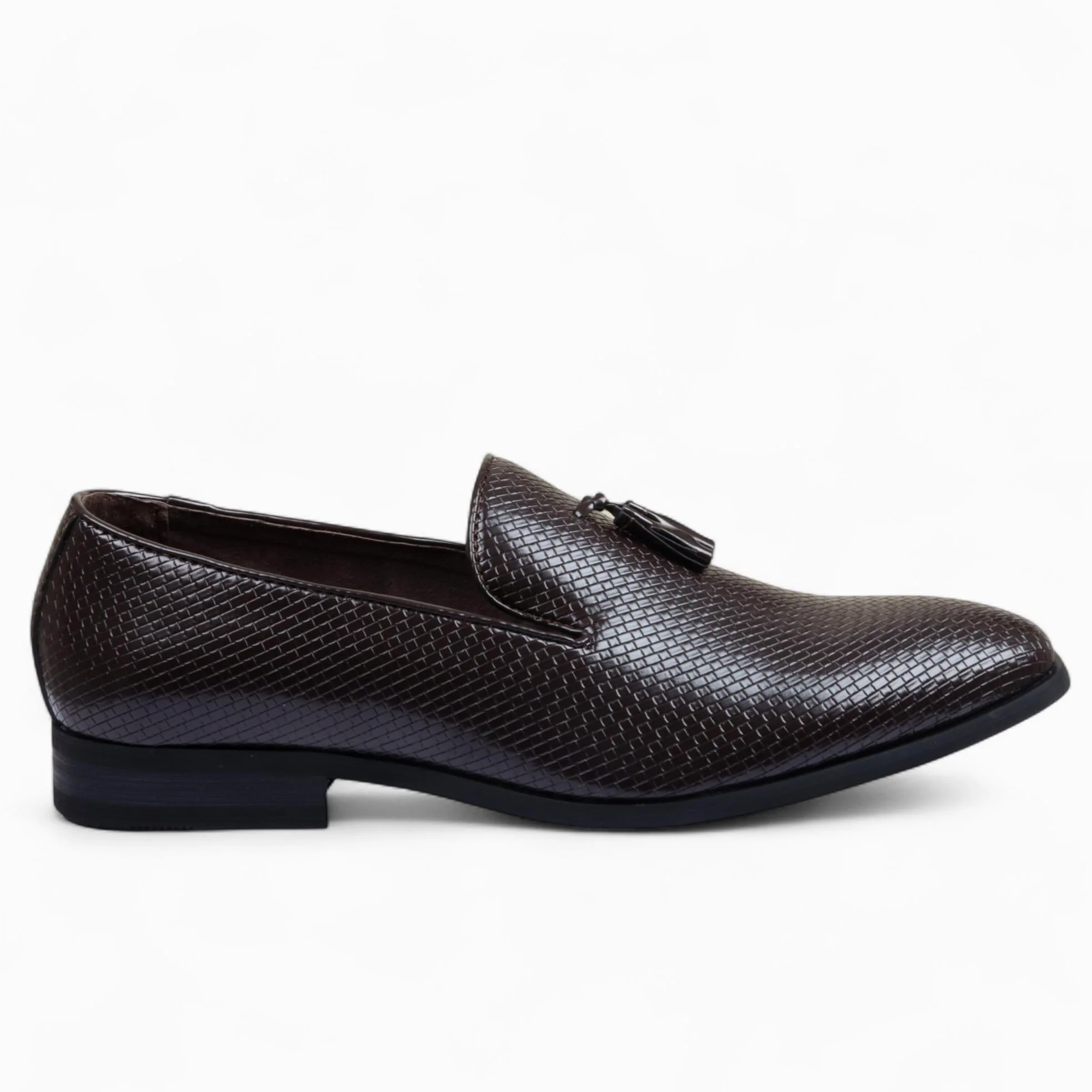 Zapatos de Cuero sin Cordones con Borlas Formales Para Hombre de Dolcetto
