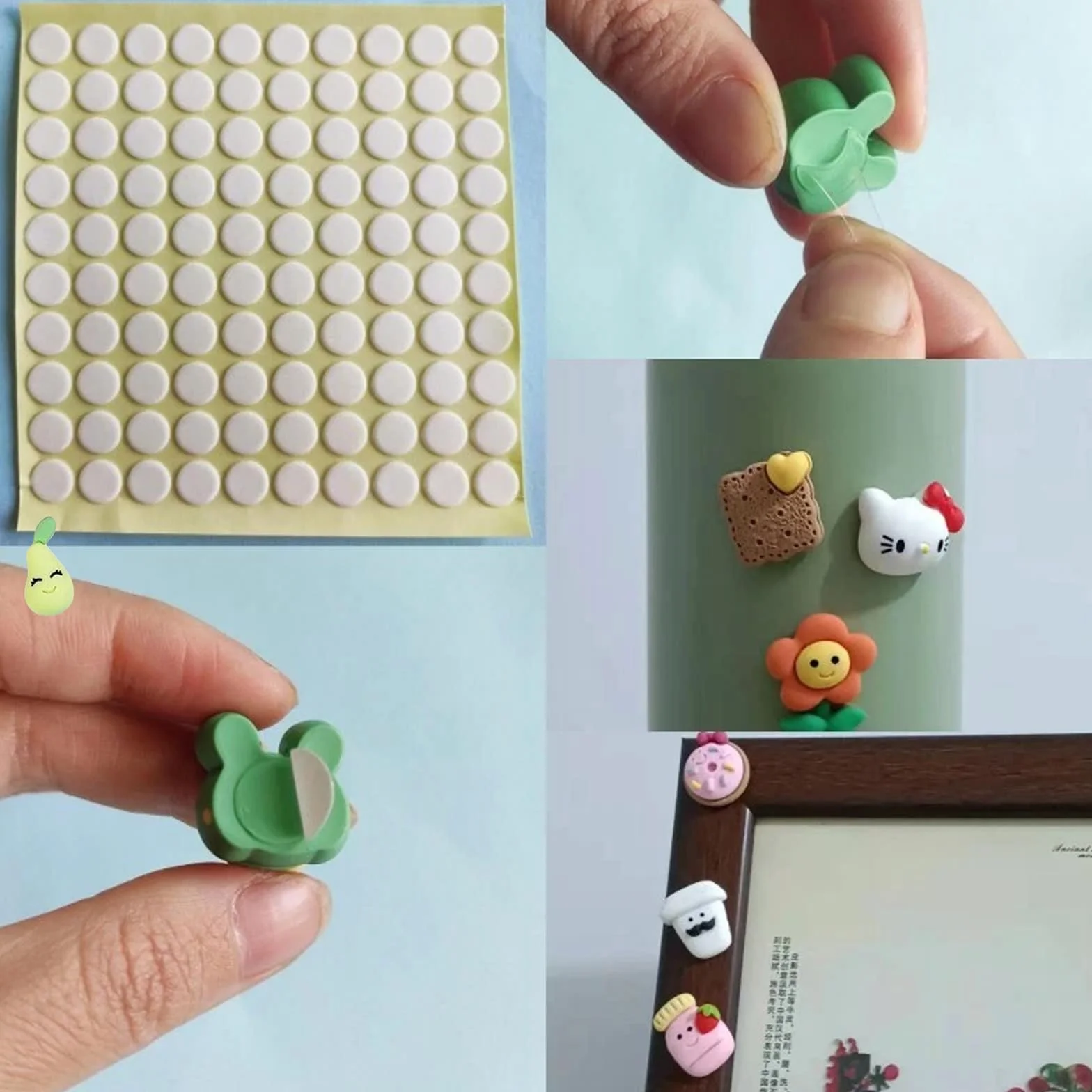Juego de Slime Charms Multicolor 100 Piezas Resina Encantos para Manualidades