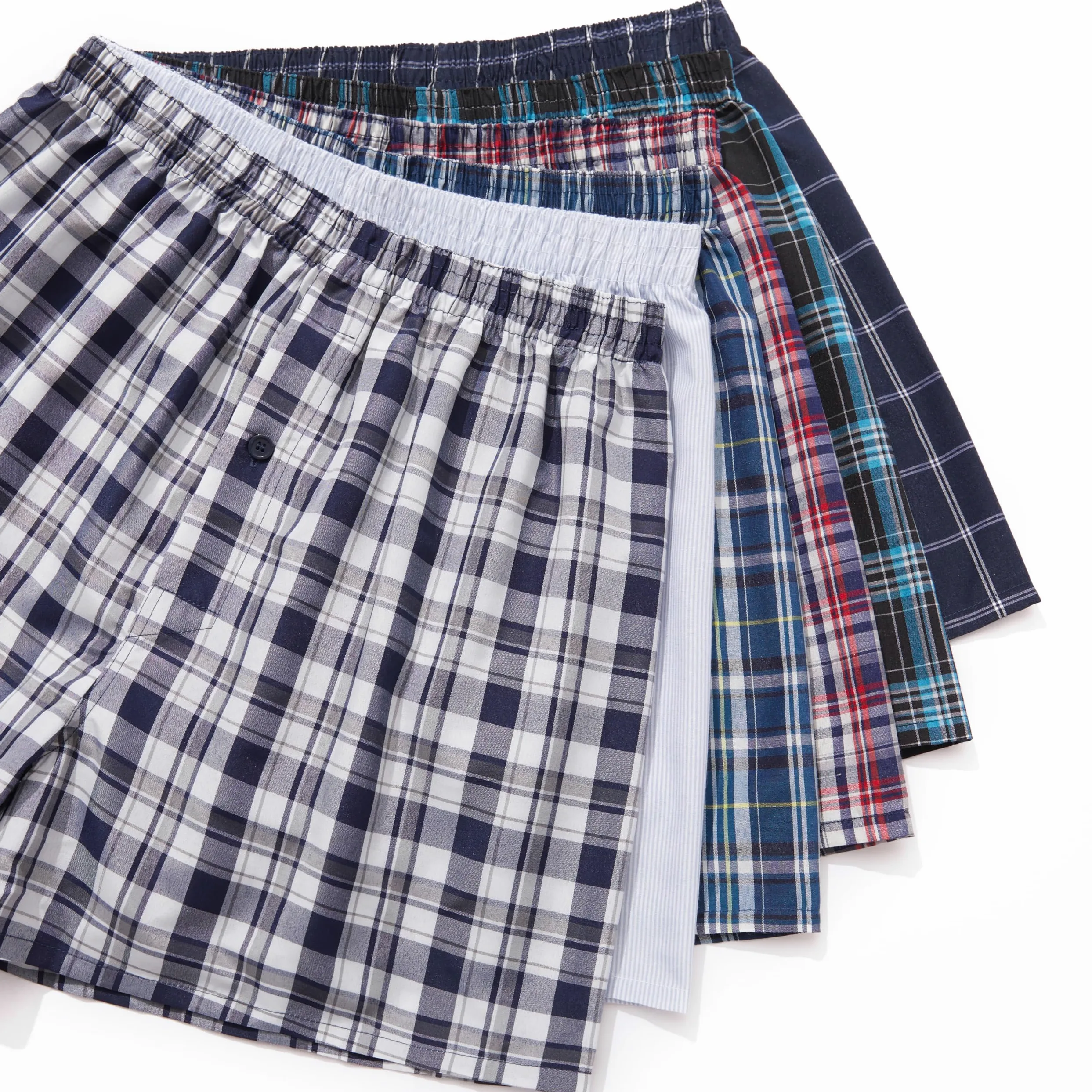 JupiterSecret Calzoncillos Hombre Boxer Americanos, Algodón Suave, Cómodos Boxer Hombre Pack, Cintura Elástica, 6 o 10 Piezas