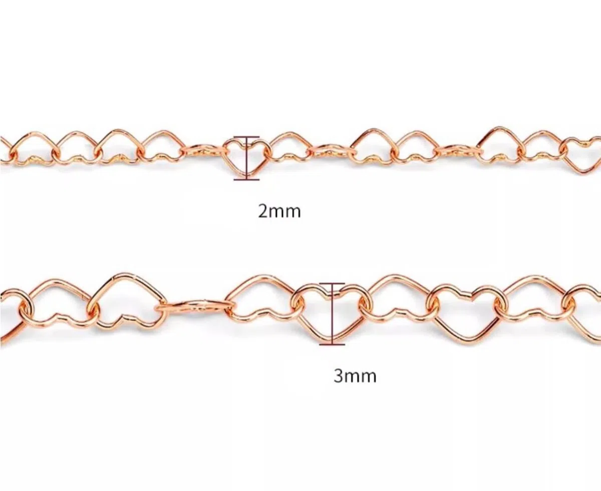 Pulseras para mujer, diseño de corazón, bonitas pulseras de cadena de oro blanco clásico para cumpleaños